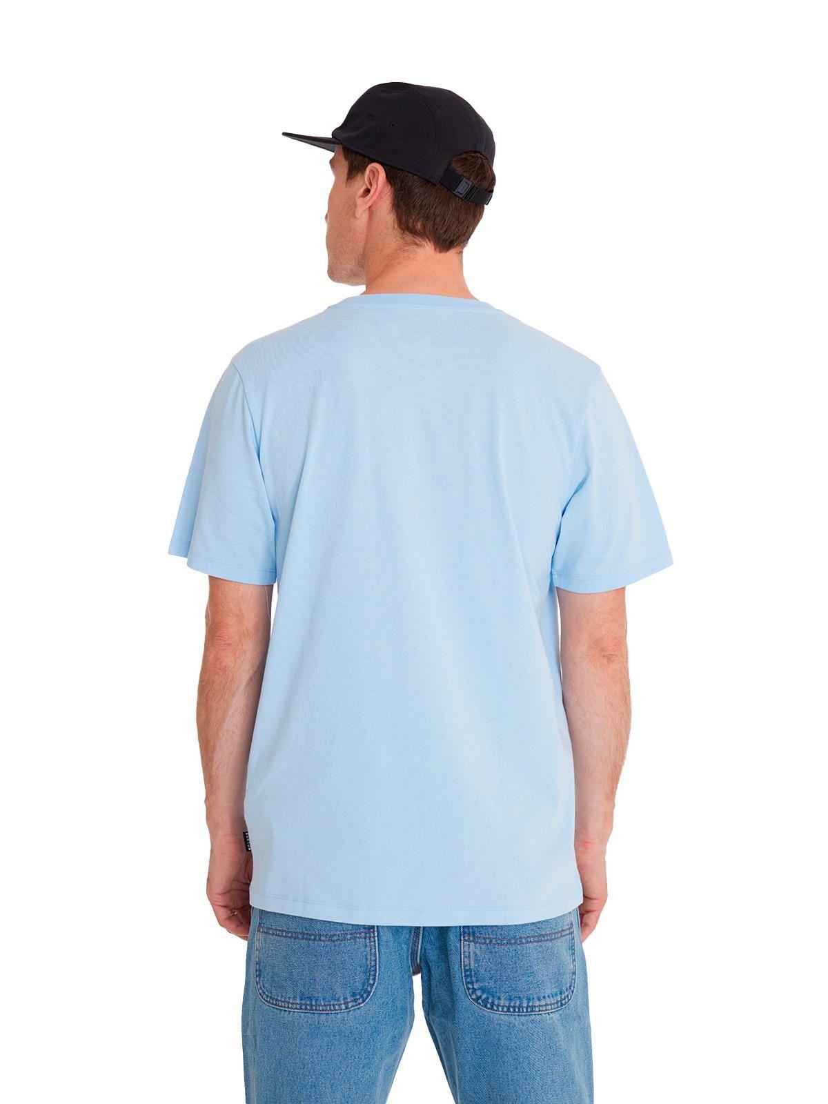 Polera manga corta Hombre Short Sl Celeste-3