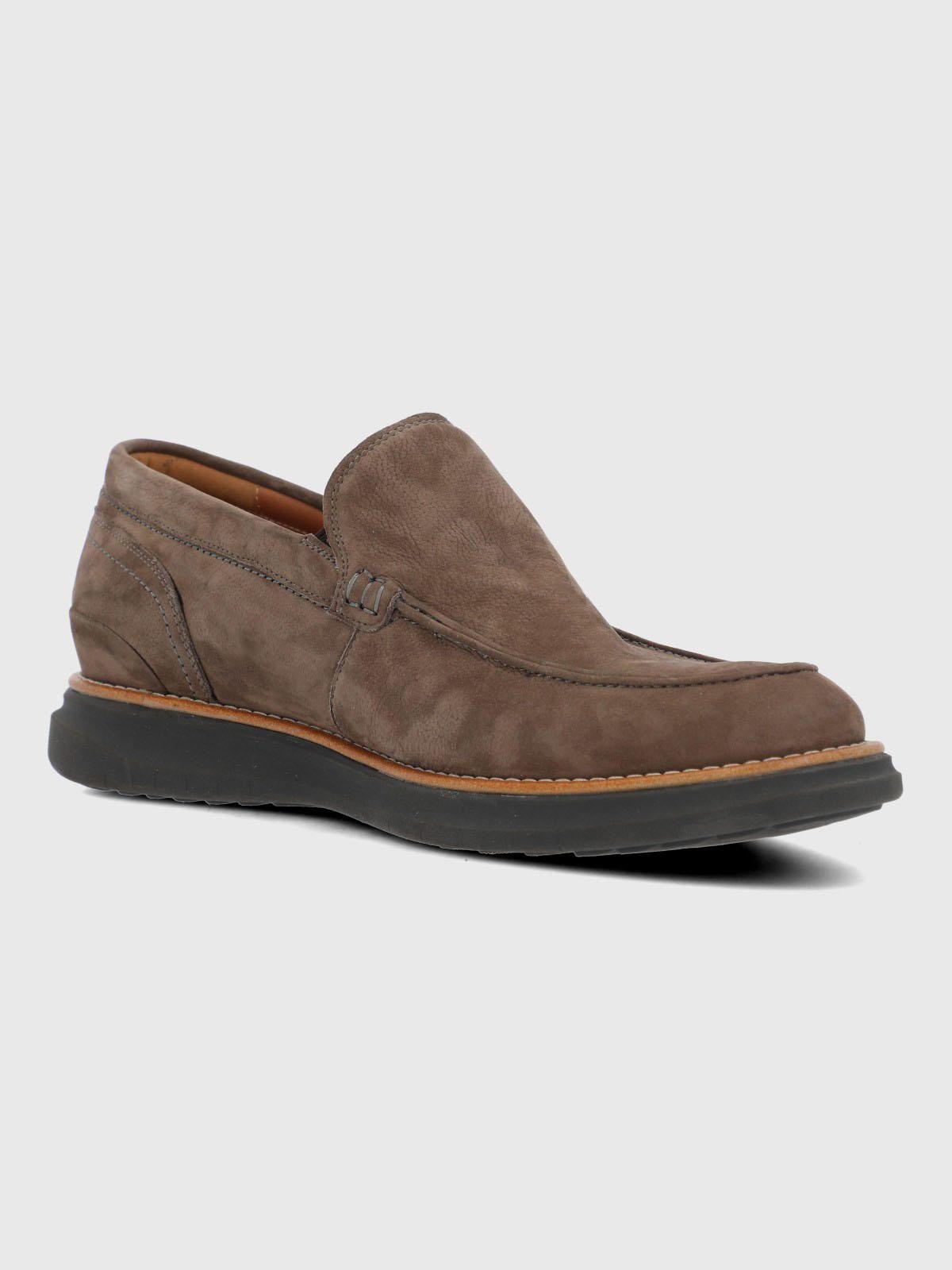 Mocasin Cuero Hombre Samar Café-5