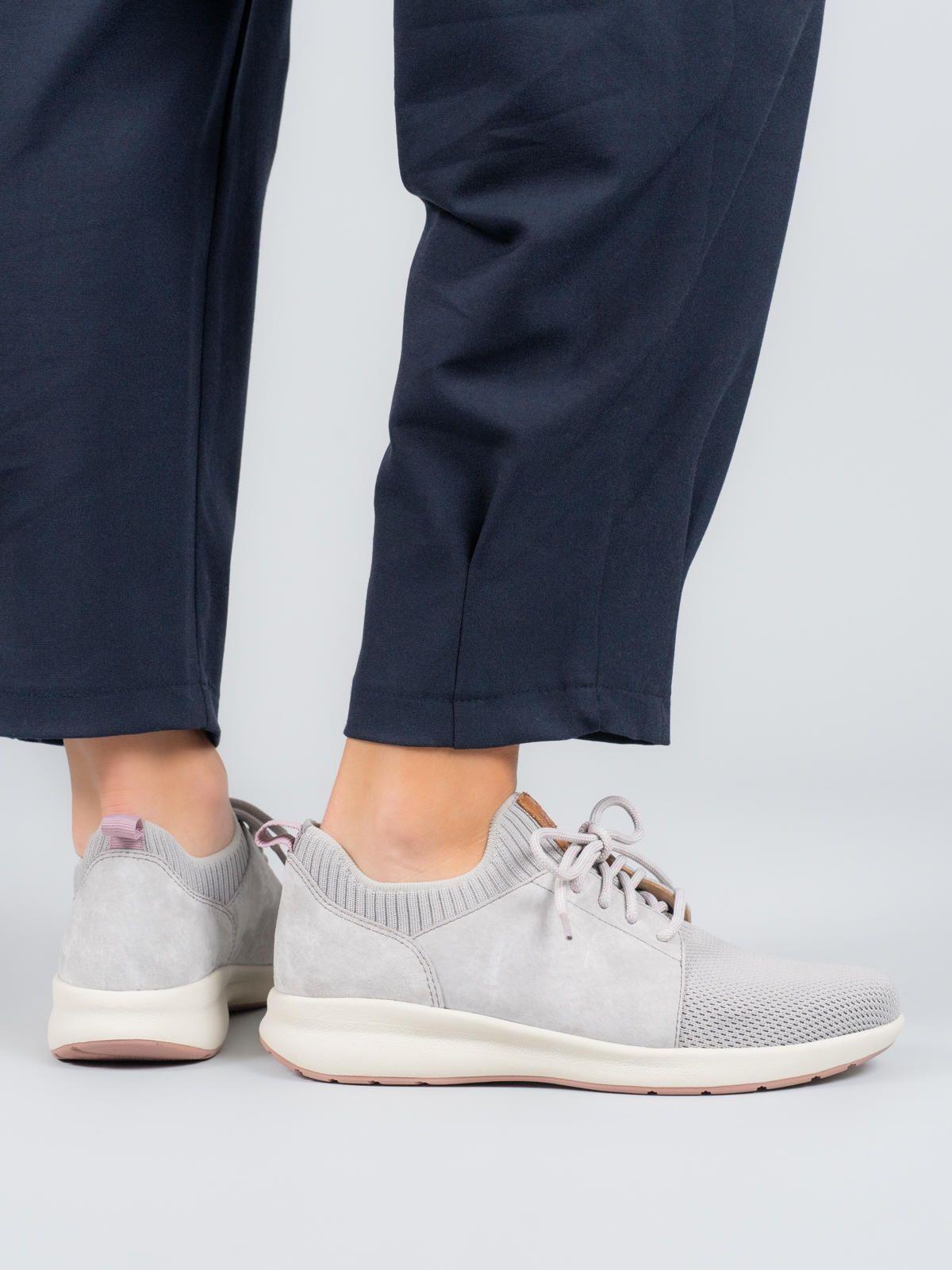 Zapatilla Mujer Spinal Knit Gris-5