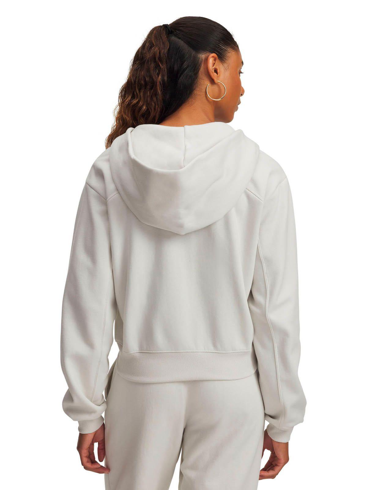 Poleron Lifestyle para mujer Icon Vida Fleece blanco -1