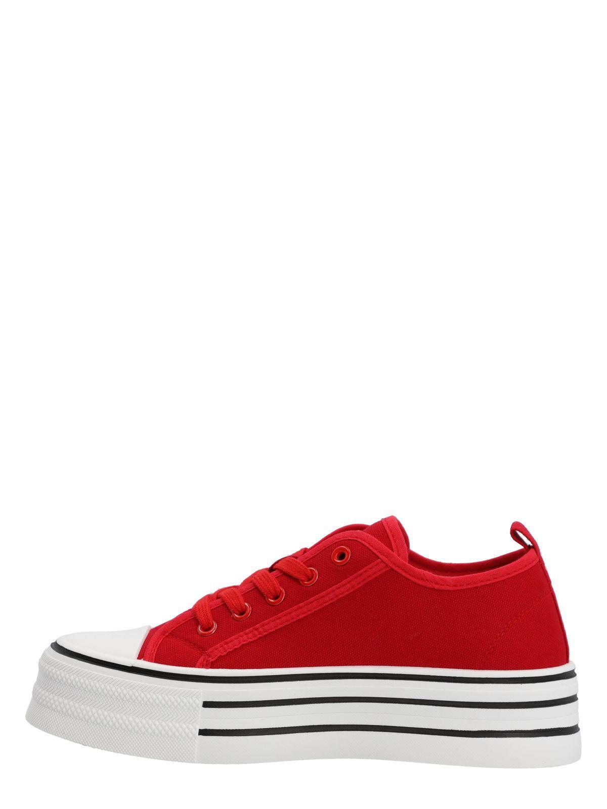 Zapatilla Mujer Tulipan Rojo-5