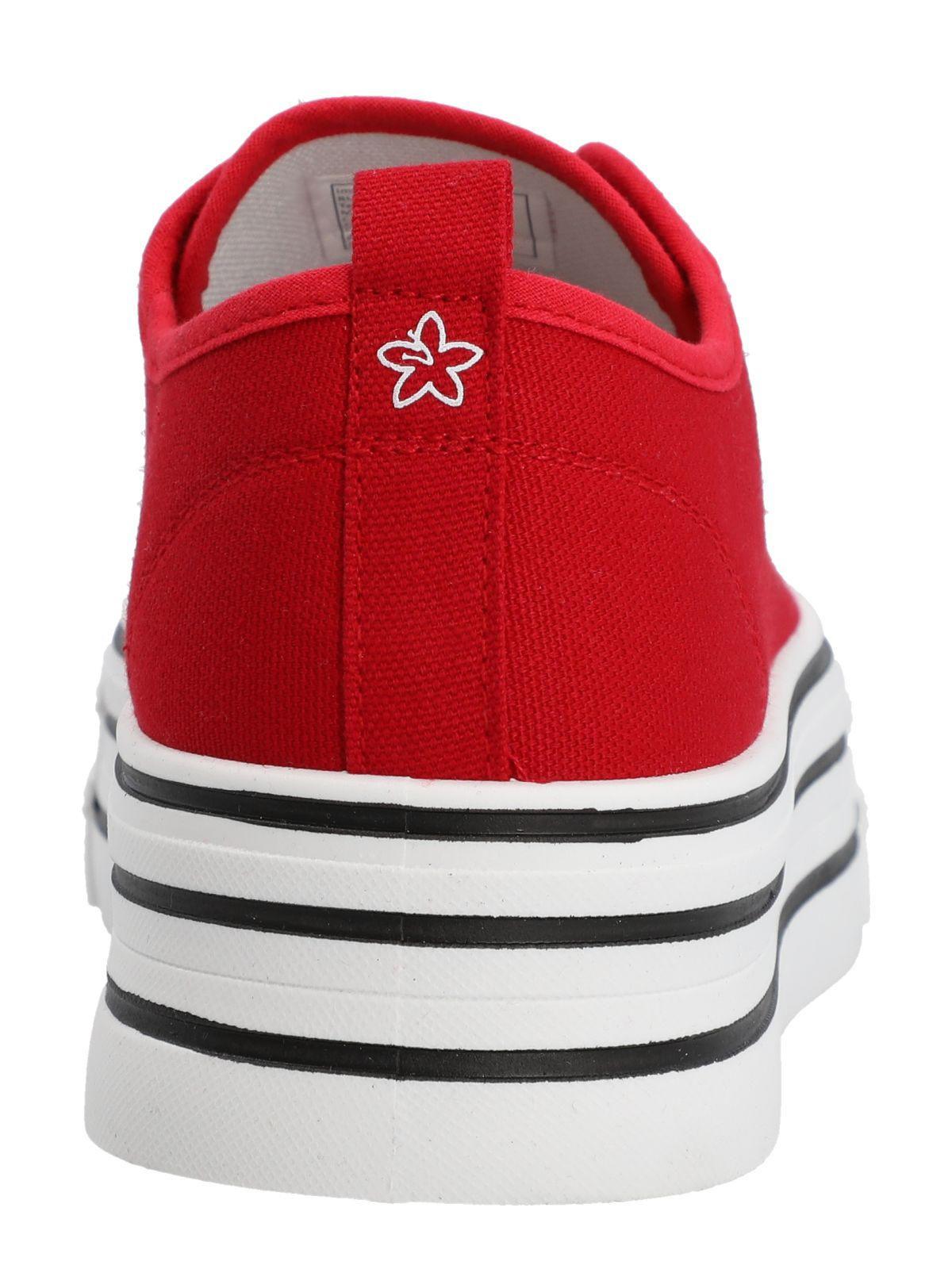 Zapatilla Mujer Tulipan Rojo-6