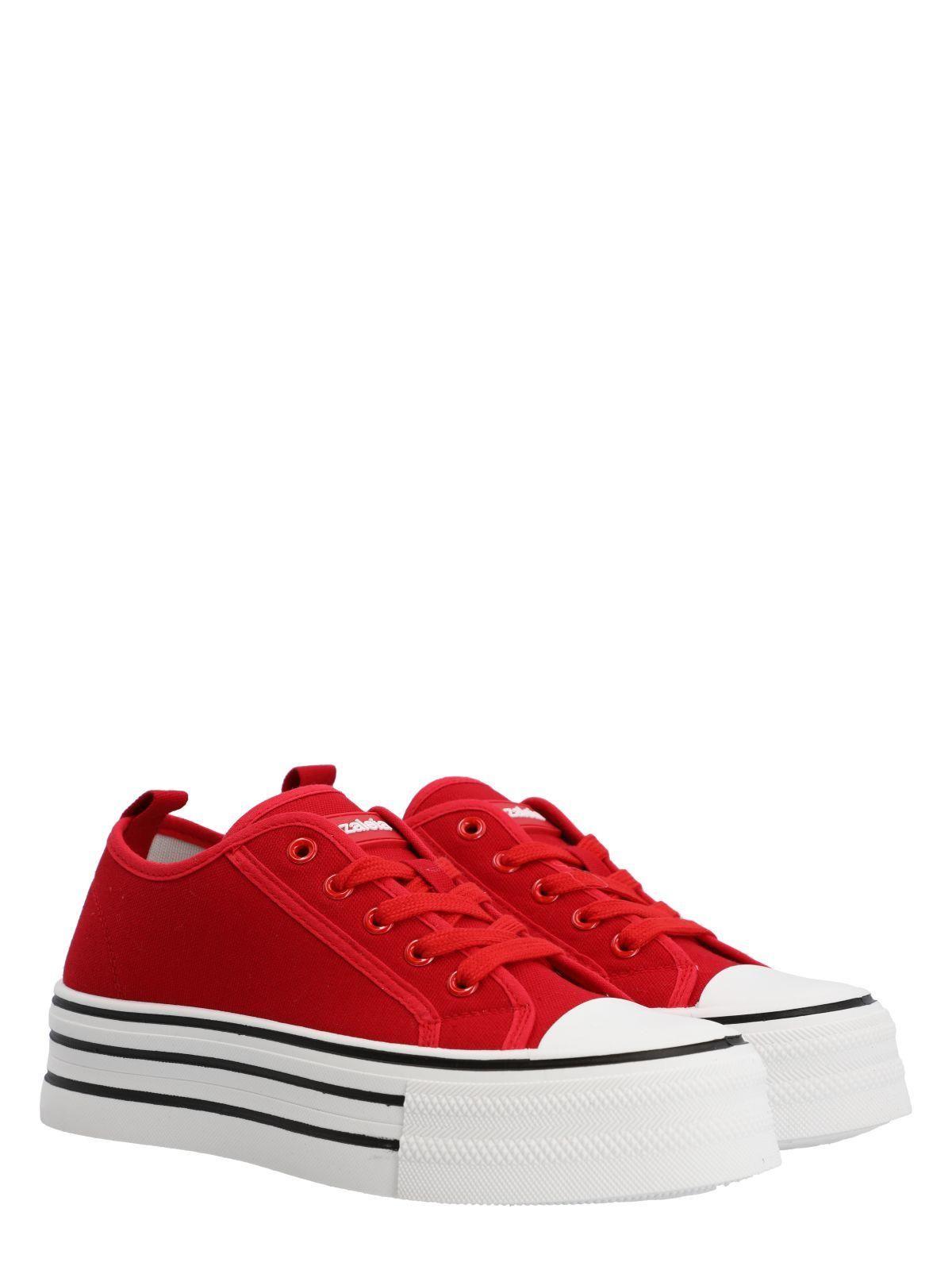 Zapatilla Mujer Tulipan Rojo-8