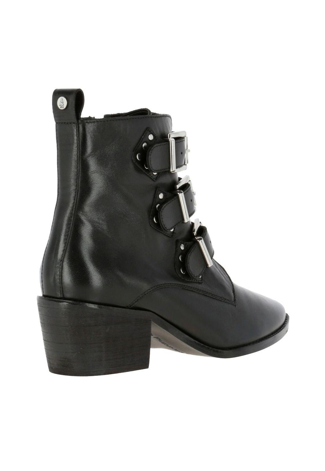 Botin Cuero Mujer Yoko Negro-4