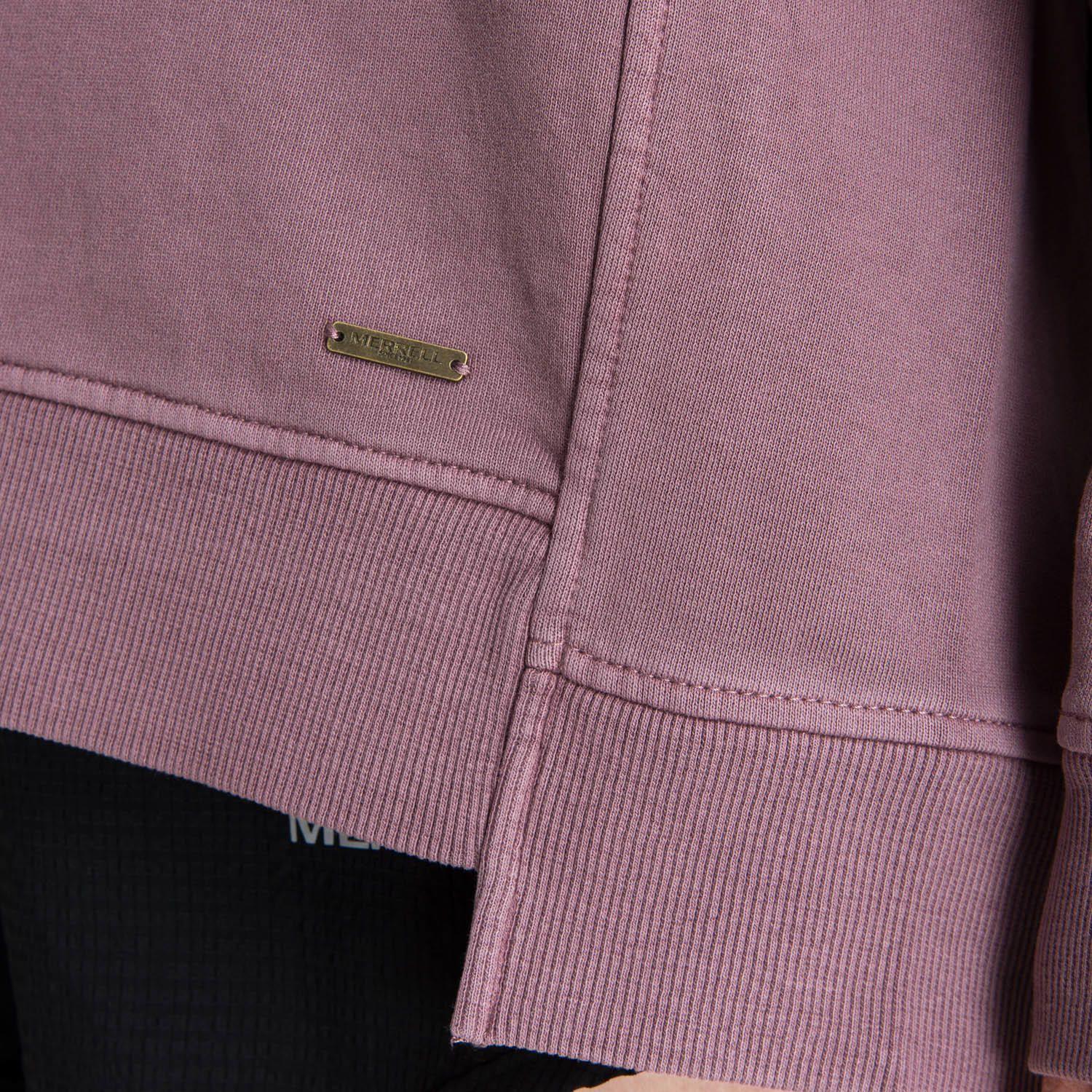 Poleron Mujer Hoodie Arewhana Morado Oscuro -5