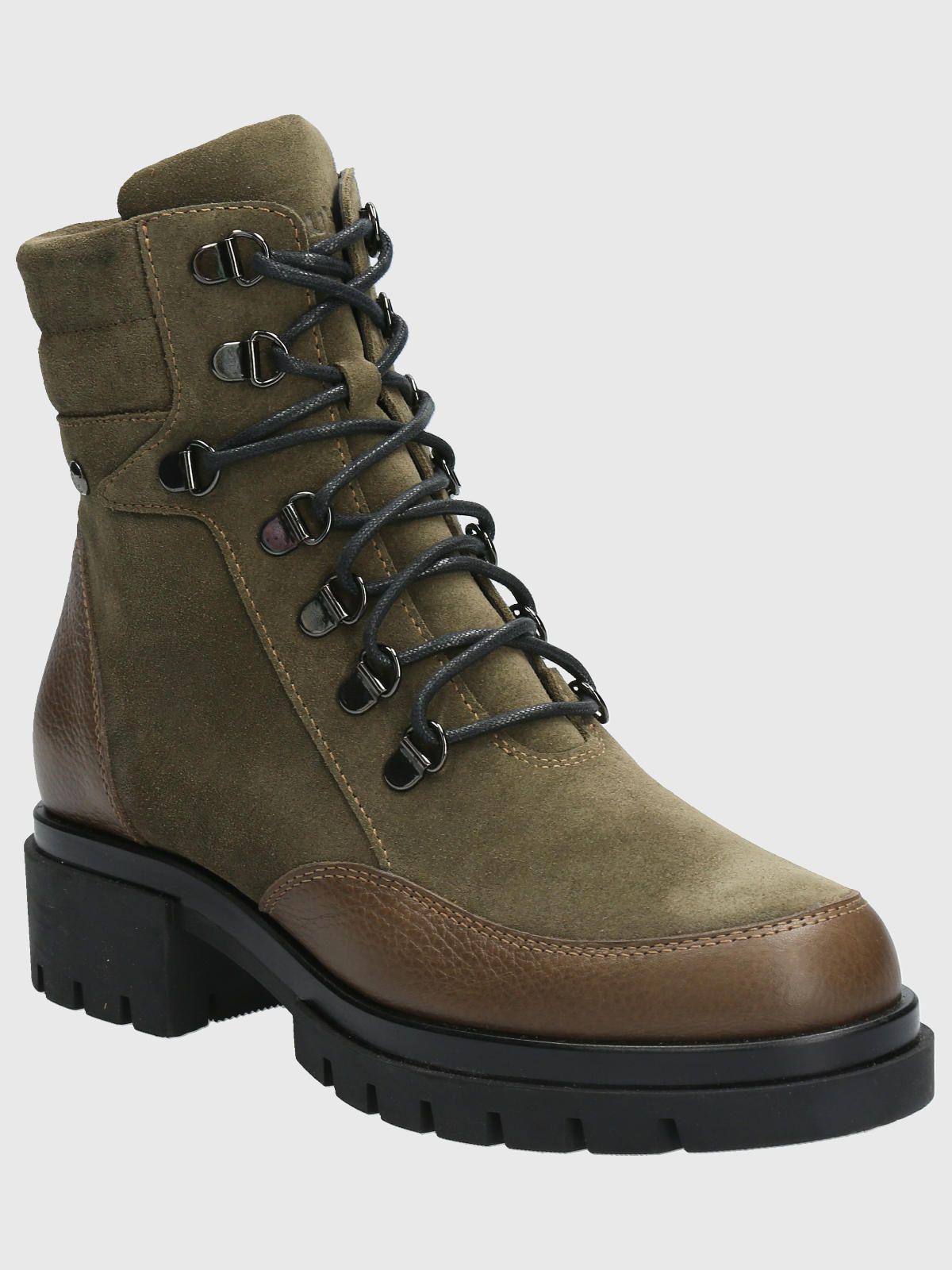 Botin Cuero Mujer Holborn Verde-0
