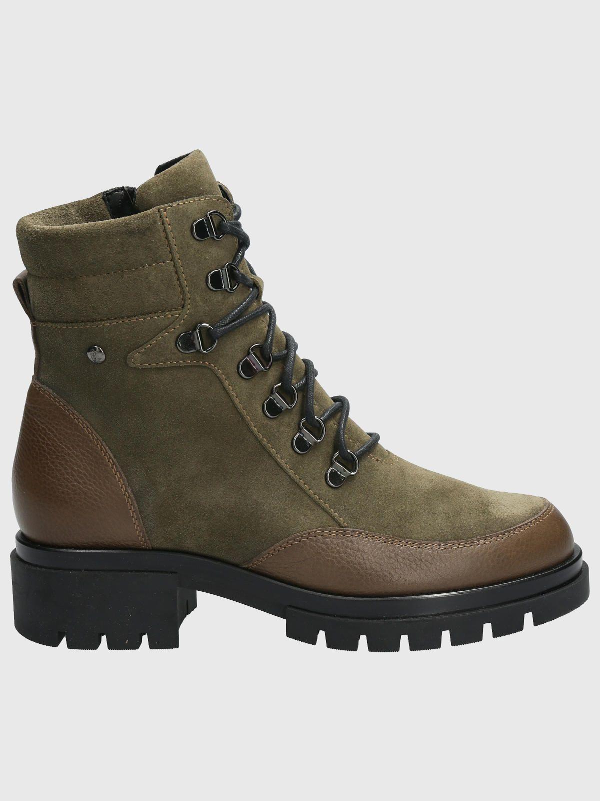 Botin Cuero Mujer Holborn Verde-1