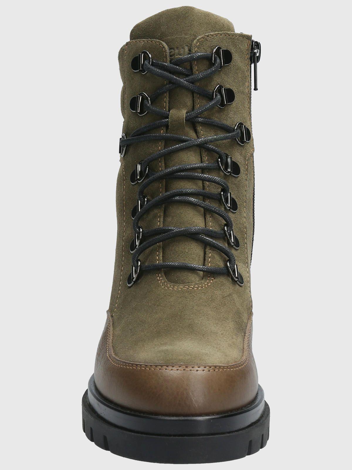 Botin Cuero Mujer Holborn Verde-3