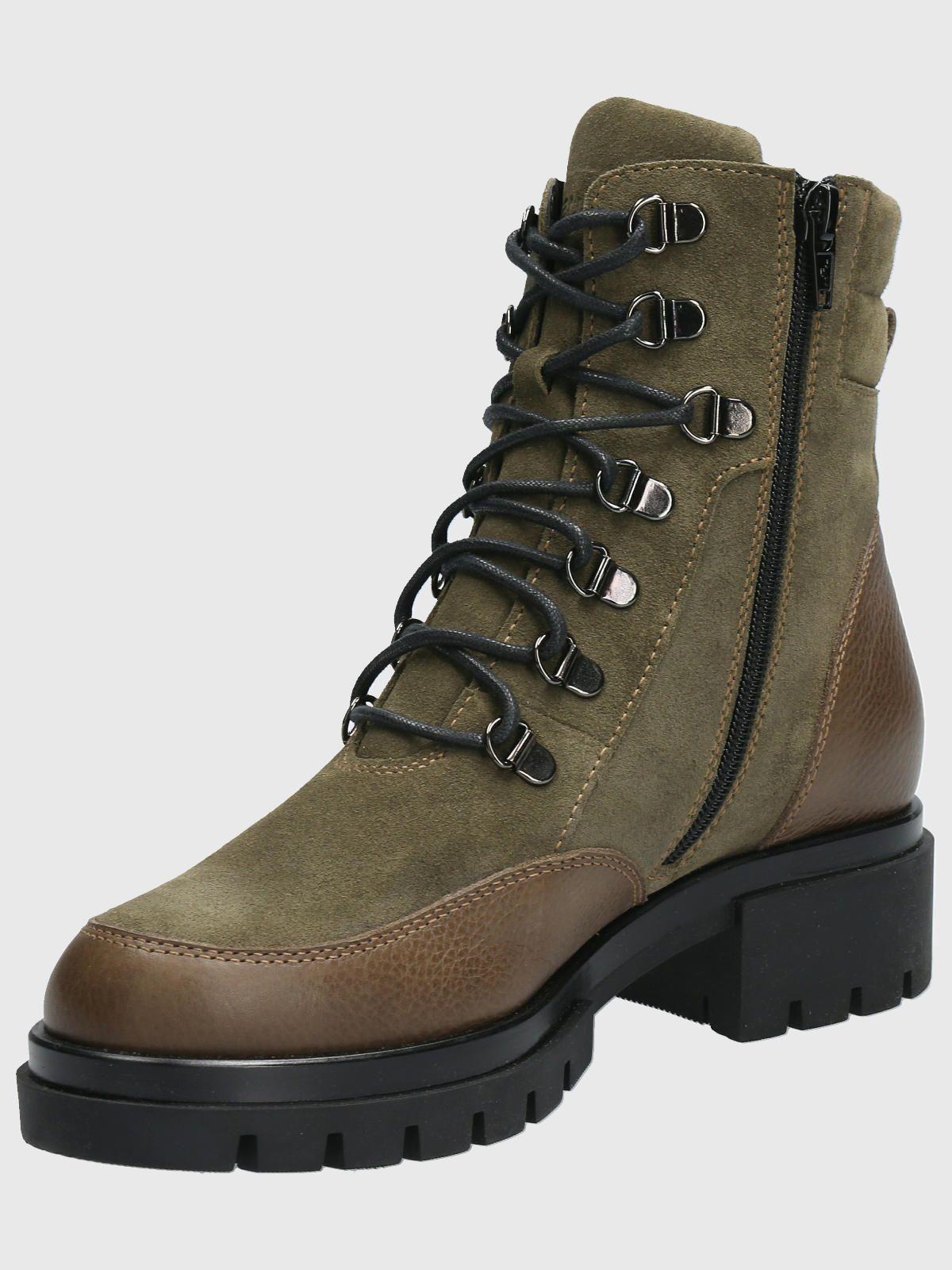 Botin Cuero Mujer Holborn Verde-5