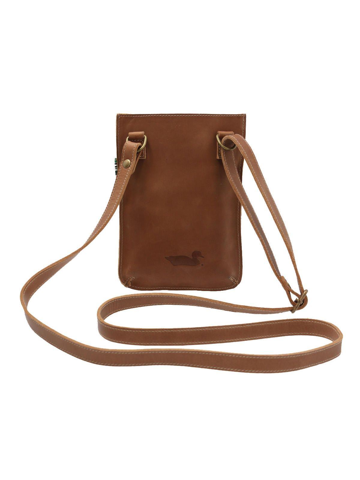 Cartera Cuero Café Claro Bolton Cross Mujer-2