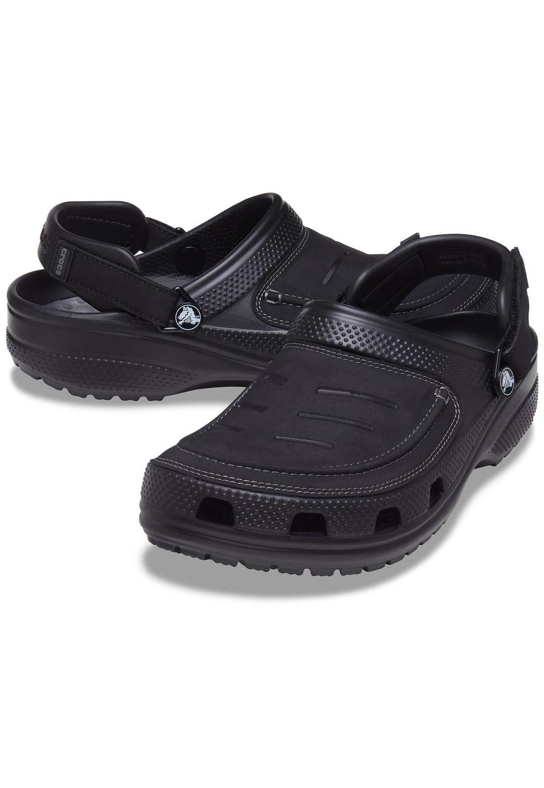 Zueco Crocs Hombre Yukon Vista Ii M Negro-3
