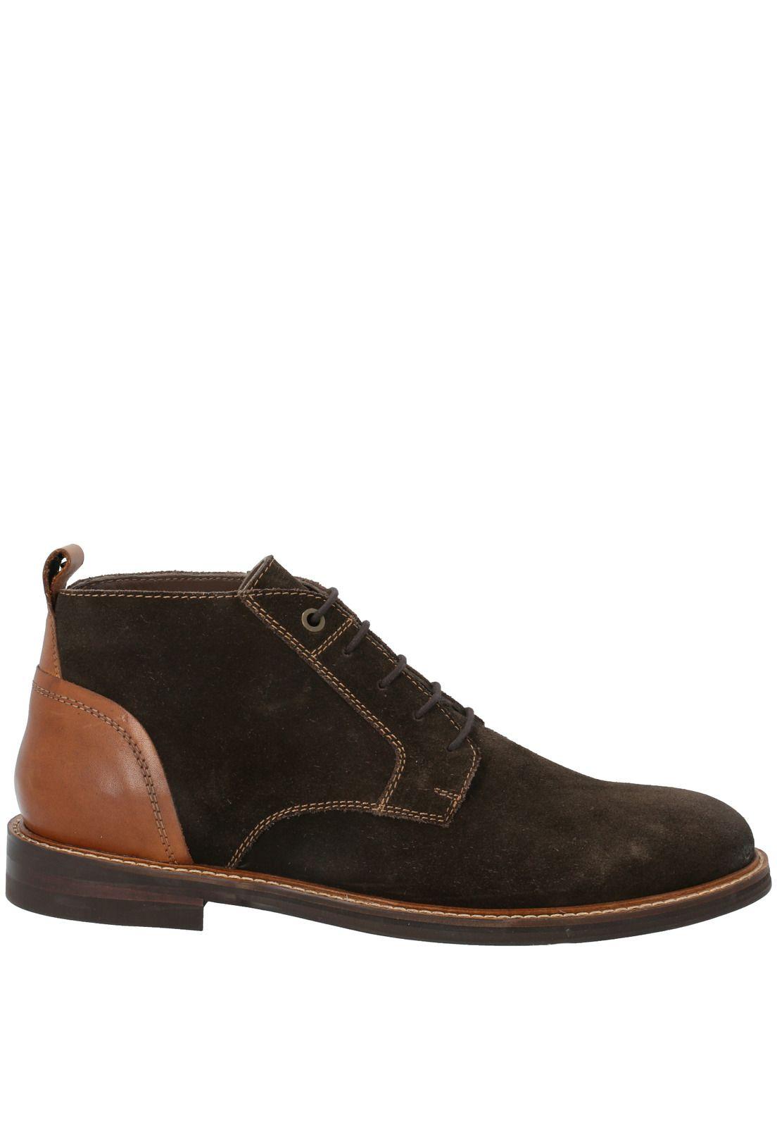 Botin Cuero Trap Café Hombre-0