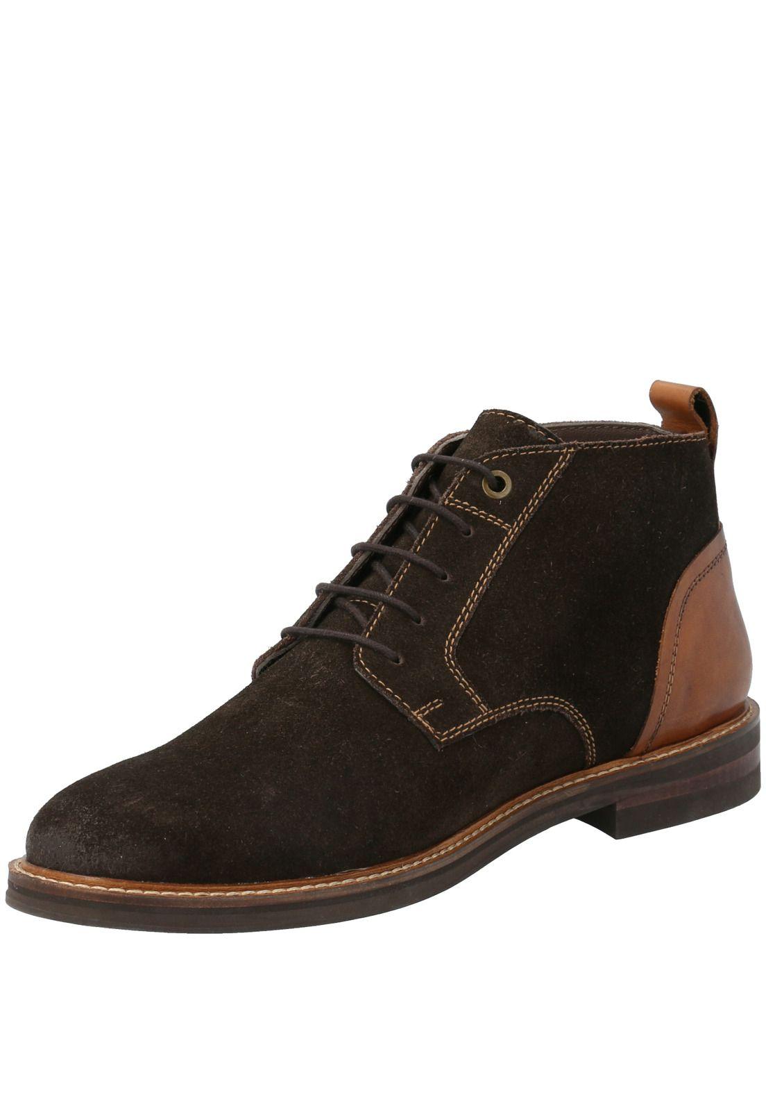 Botin Cuero Trap Café Hombre-3
