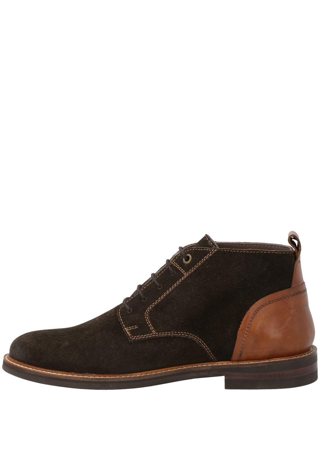 Botin Cuero Trap Café Hombre-4
