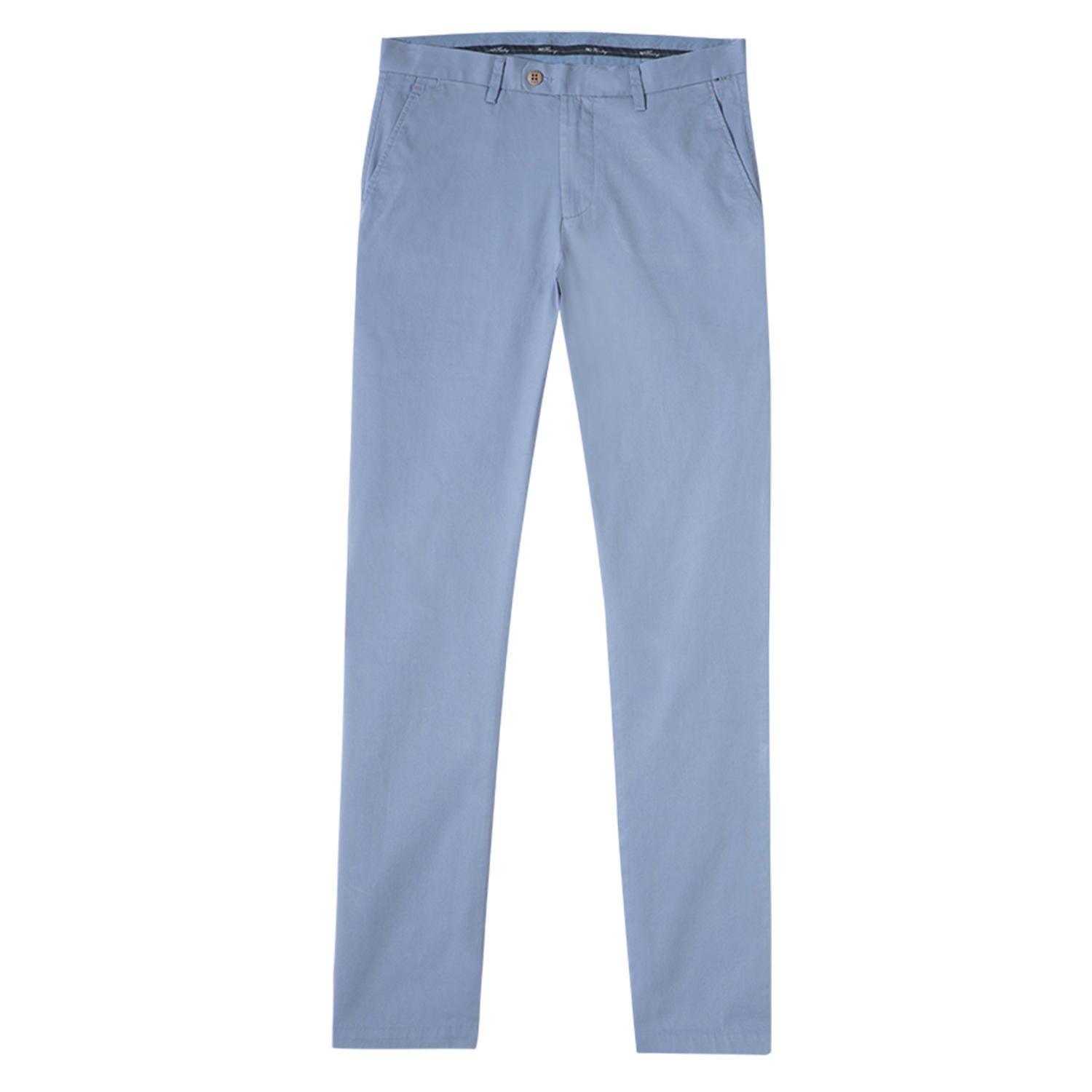 Pantalon Algodón Twill Azul Hombre Rockford-0