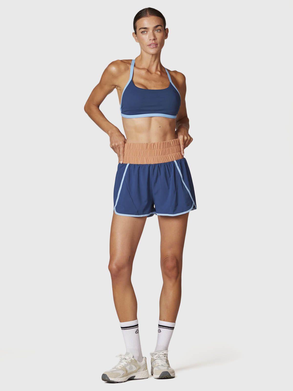 Short Mujer 2 in 1 Laia Azul -5