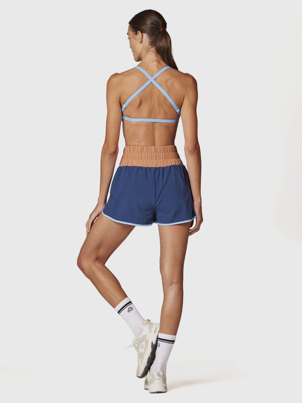 Short Mujer 2 in 1 Laia Azul -4