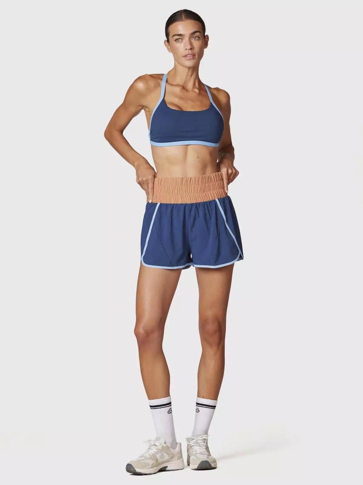 Short Mujer 2 in 1 Laia Azul -5