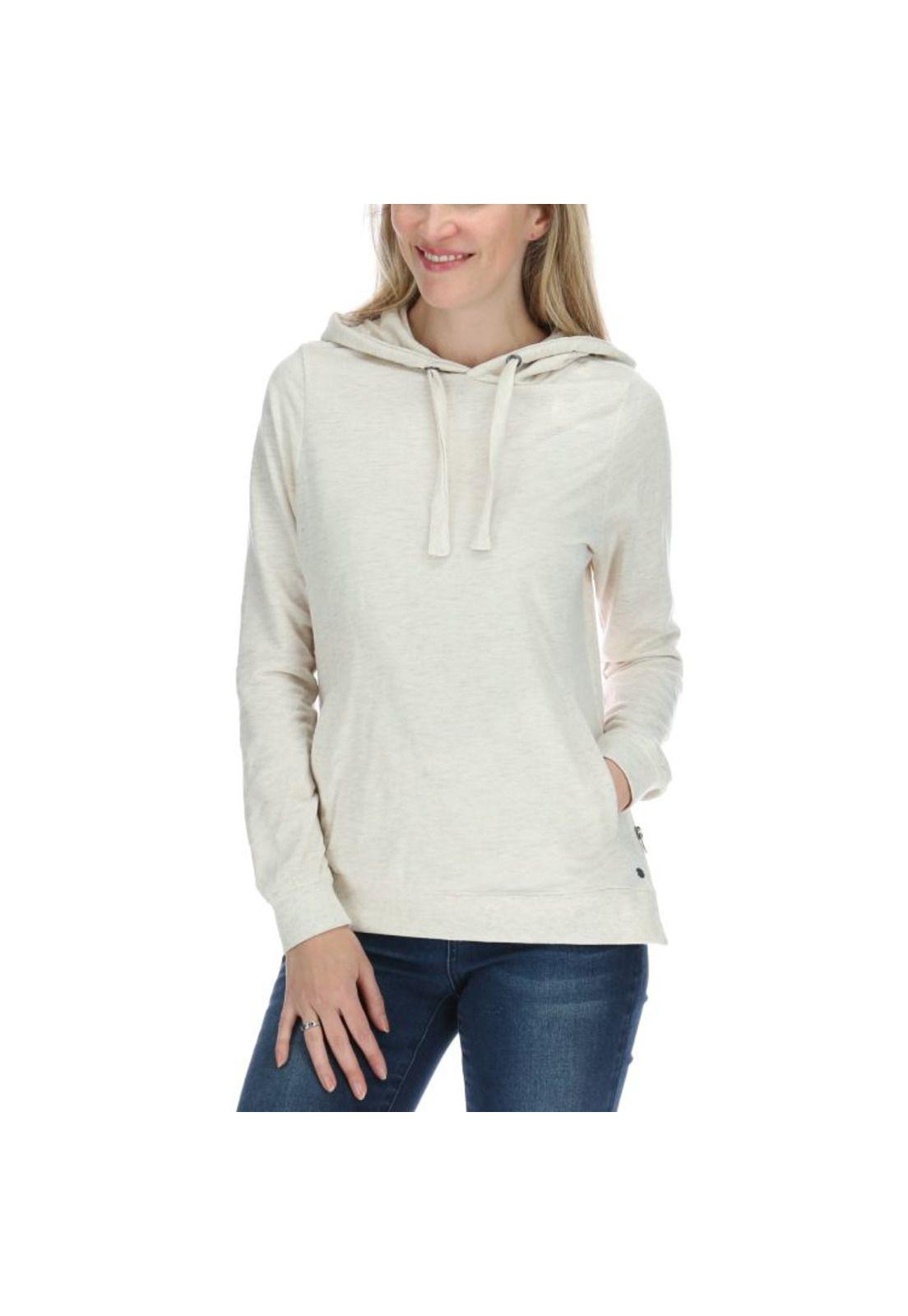 Poleron Mujer Maisie Sweatshirt Vainilla-0