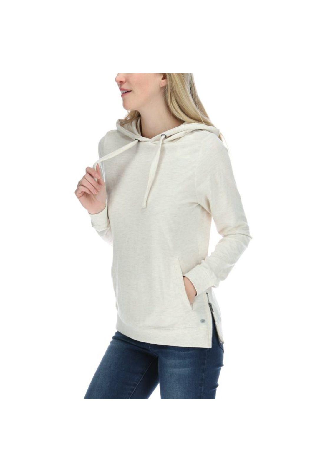 Poleron Mujer Maisie Sweatshirt Vainilla-1