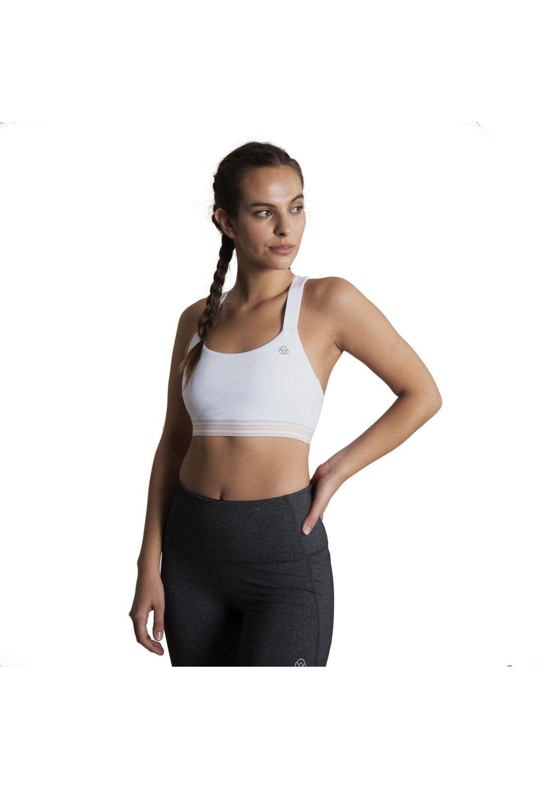 Peto 3Stripes Bra  Blanco-0