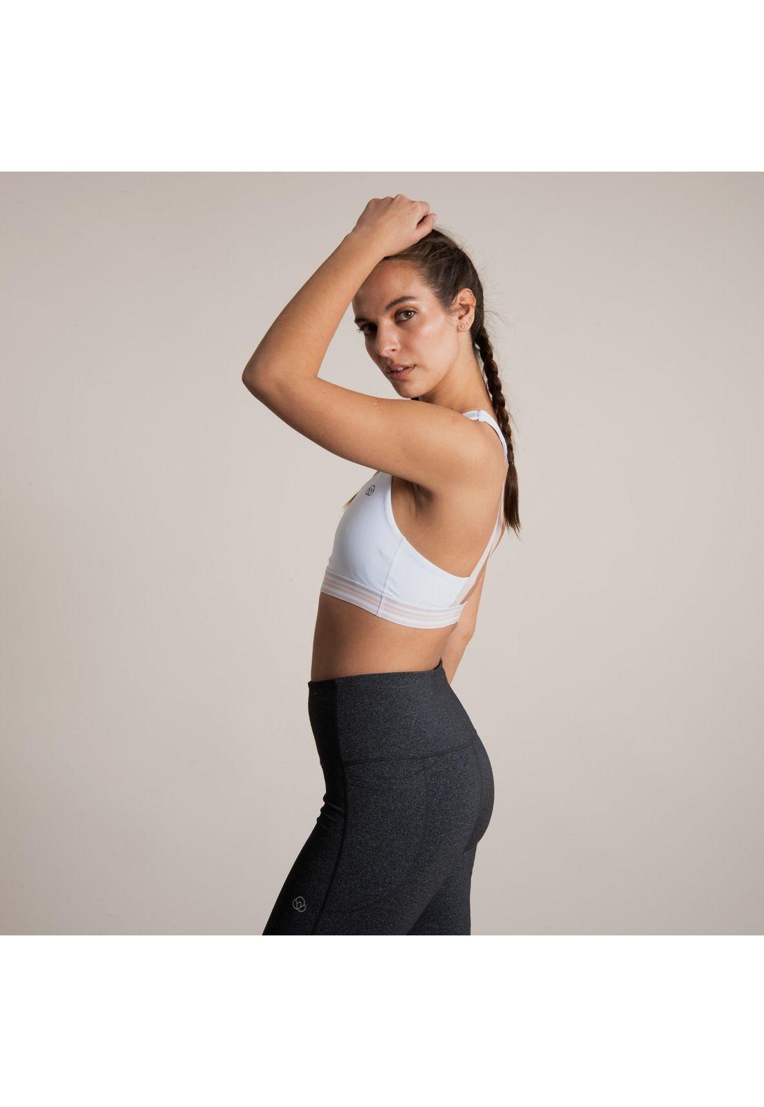 Peto 3Stripes Bra  Blanco-2