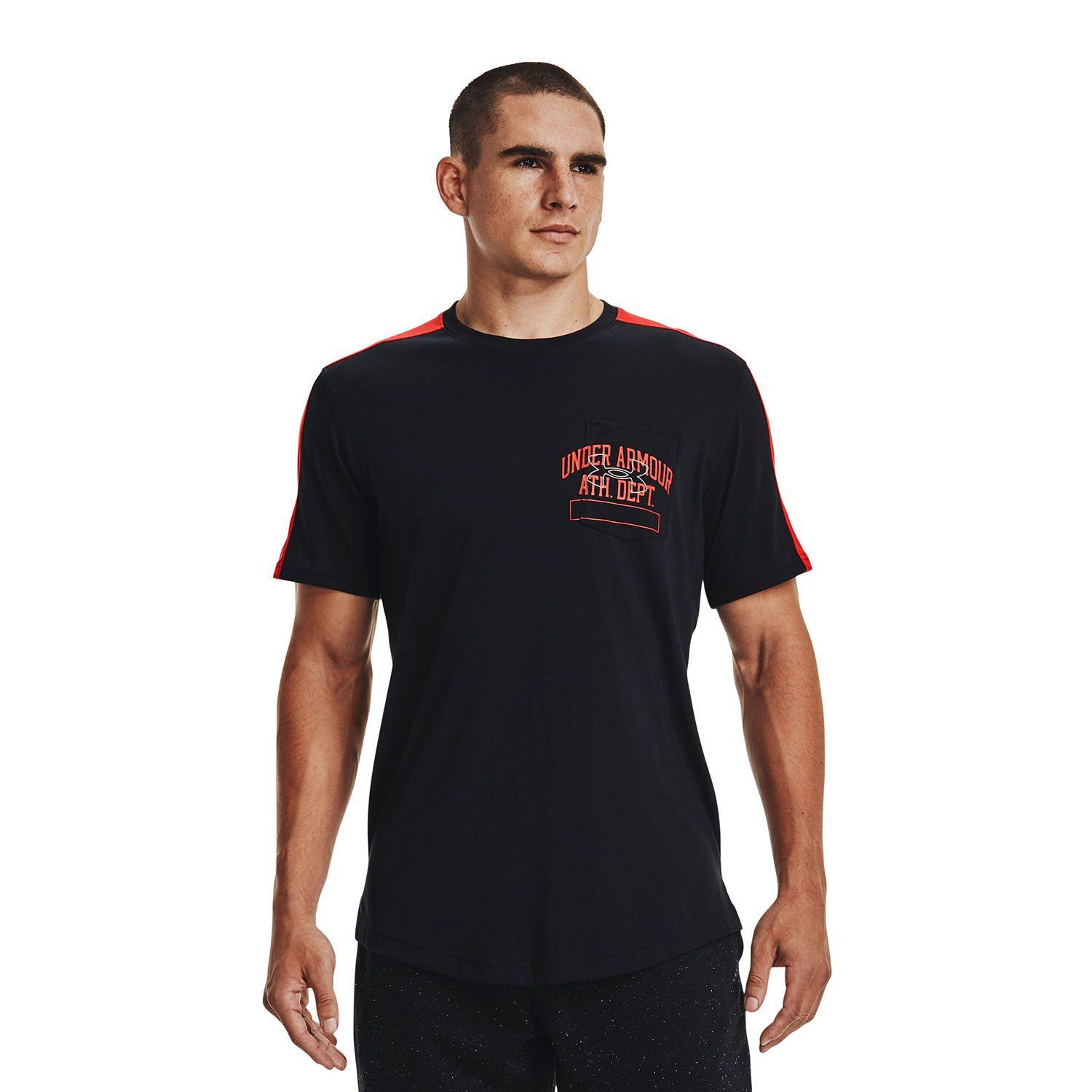 Polera Hombre Athletic Dept Pocket Negro-2