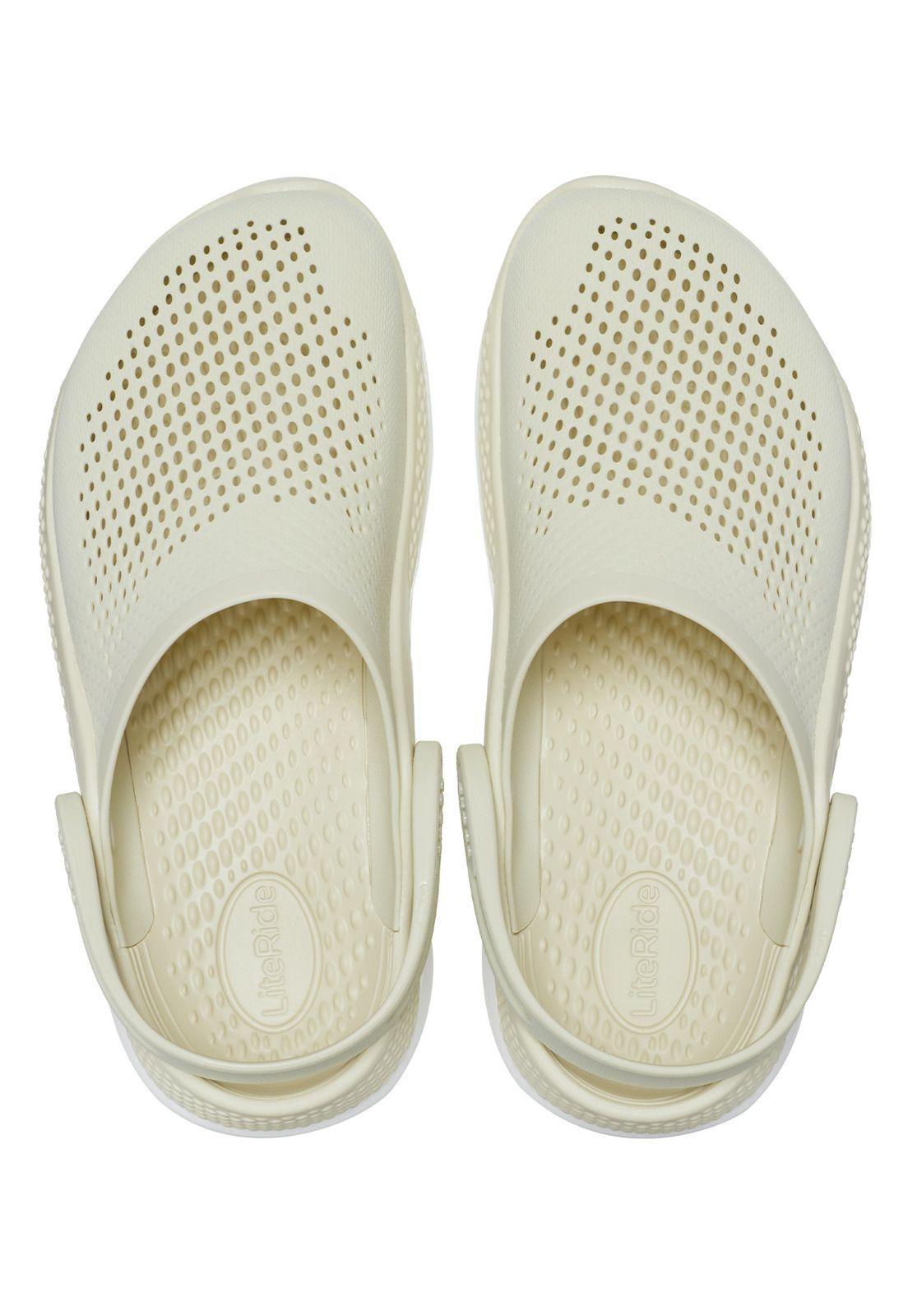 Zueco Mujer Literide 360 Clog Beige-4