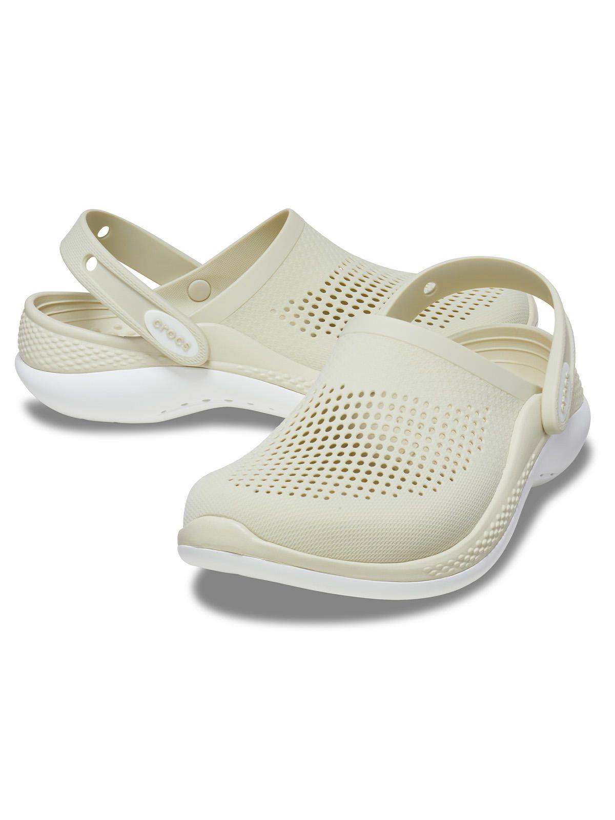 Zueco Crocs Mujer Literide 360 Clog Beige-3