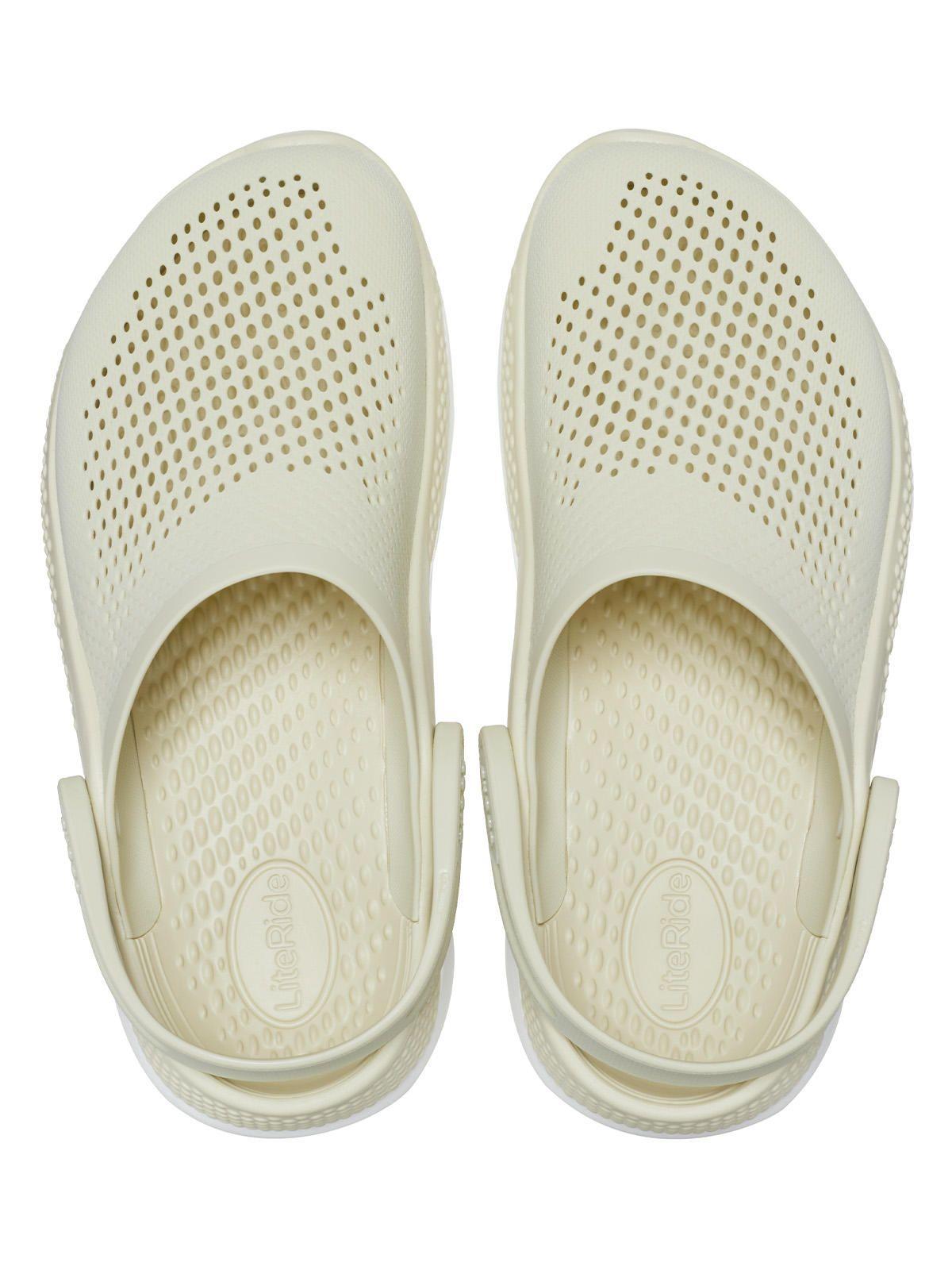 Zueco Crocs Mujer Literide 360 Clog Beige-4