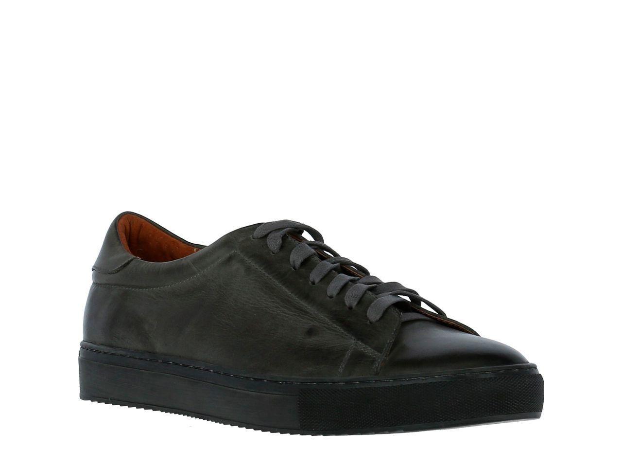 Zapatilla Cuero Reims Dk Grey-0