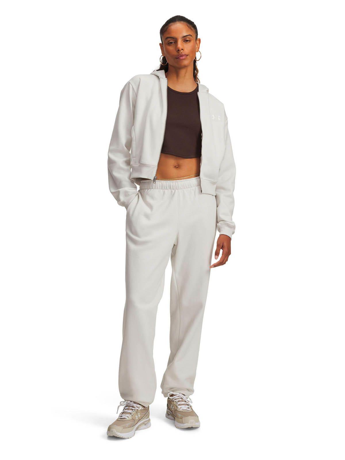 Buzo Lifestyle para Mujer Icon Fleece Blanco -3