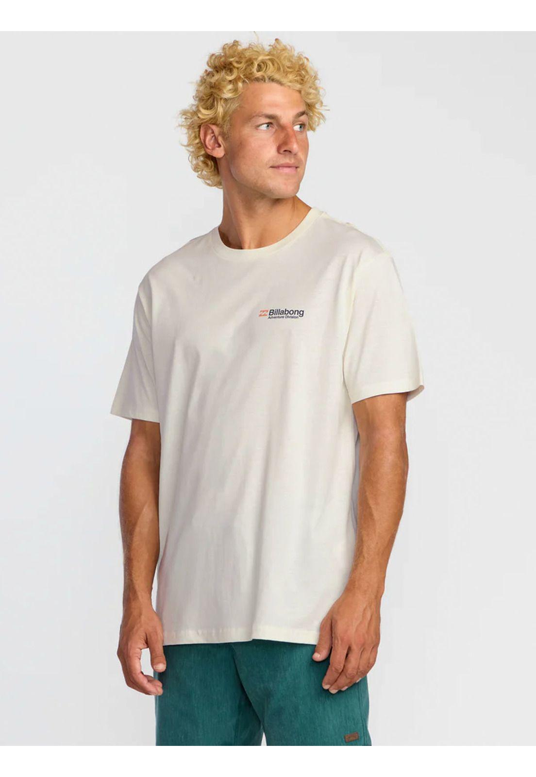 Polera M/C Hombre Abandon Adiv SS Blanco-1