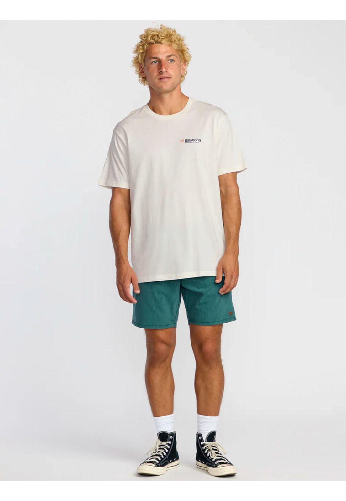 Polera M/C Hombre Abandon Adiv SS Blanco-3