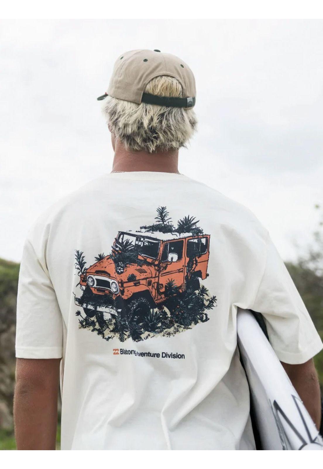 Polera M/C Hombre Abandon Adiv SS Blanco-5