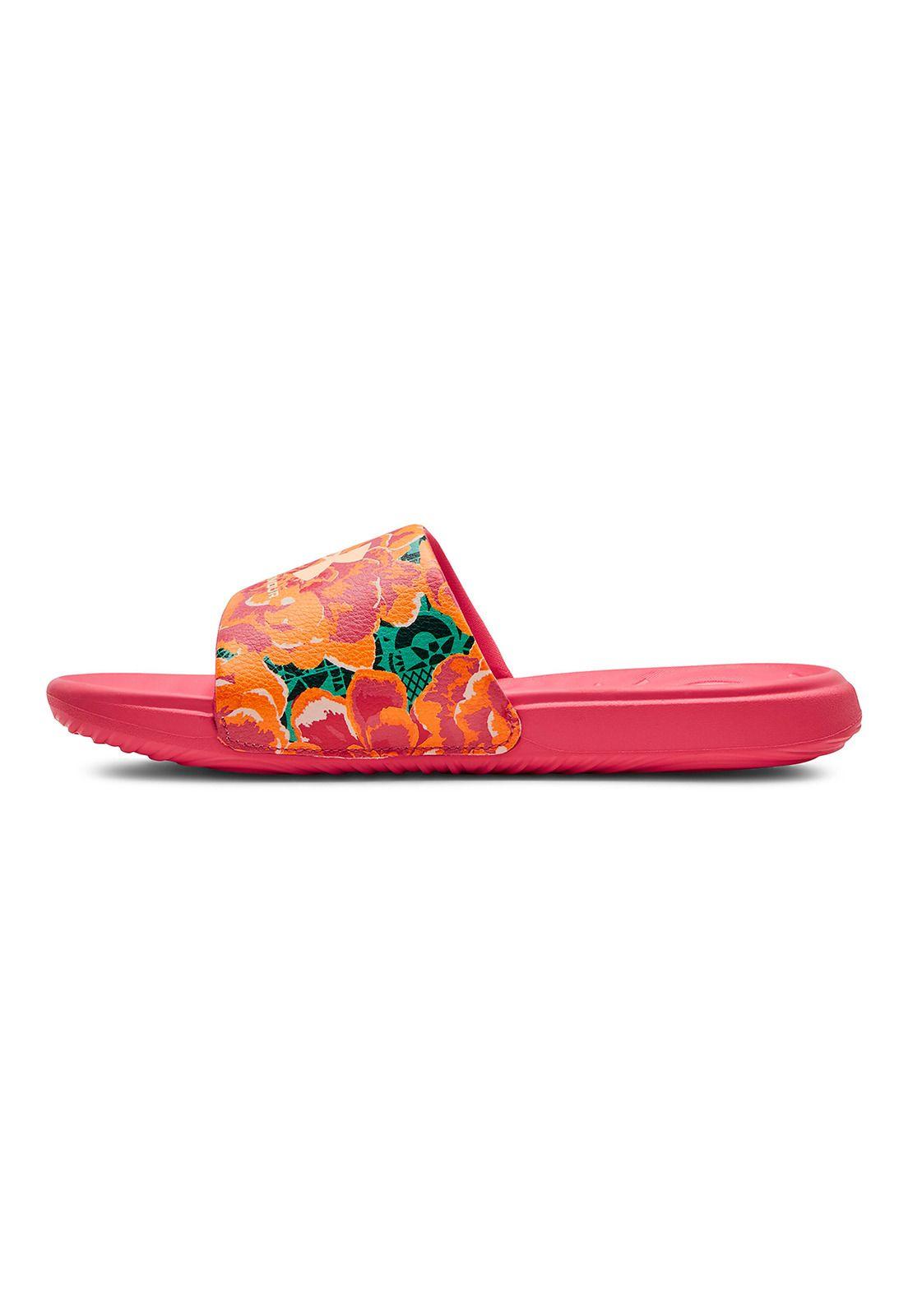 Sandalia UA Ansa Graphic para mujer Amarillo-1