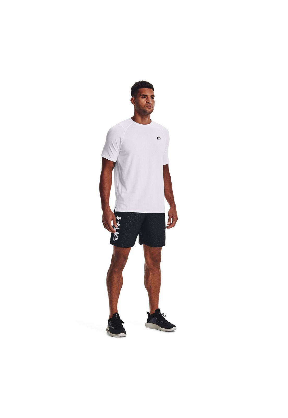 Short Hombre Woven Emboss Negro-4