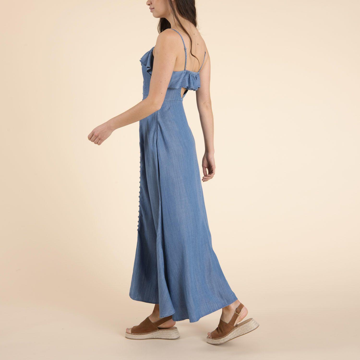 Vestido Mujer Almeria Azul-3