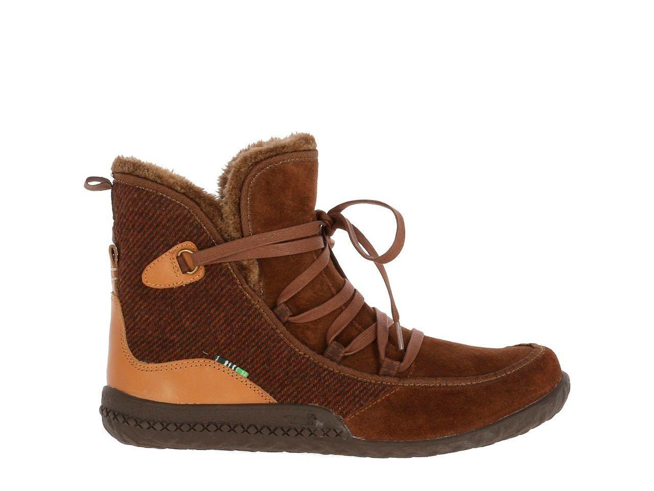 Botin Cuero Gamuzado Felicity Cognac-3