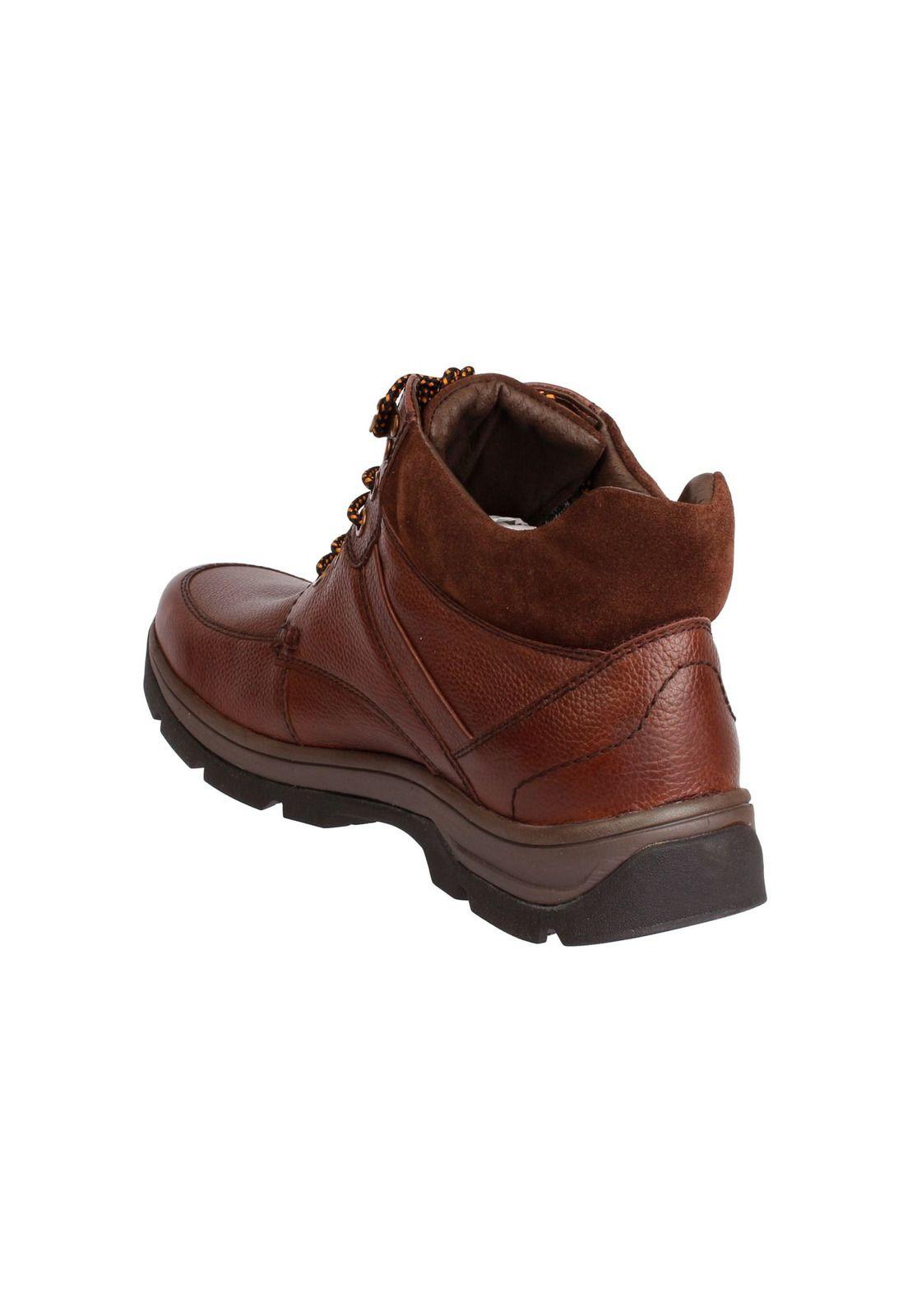 Botin Cuero Clinton Café-4