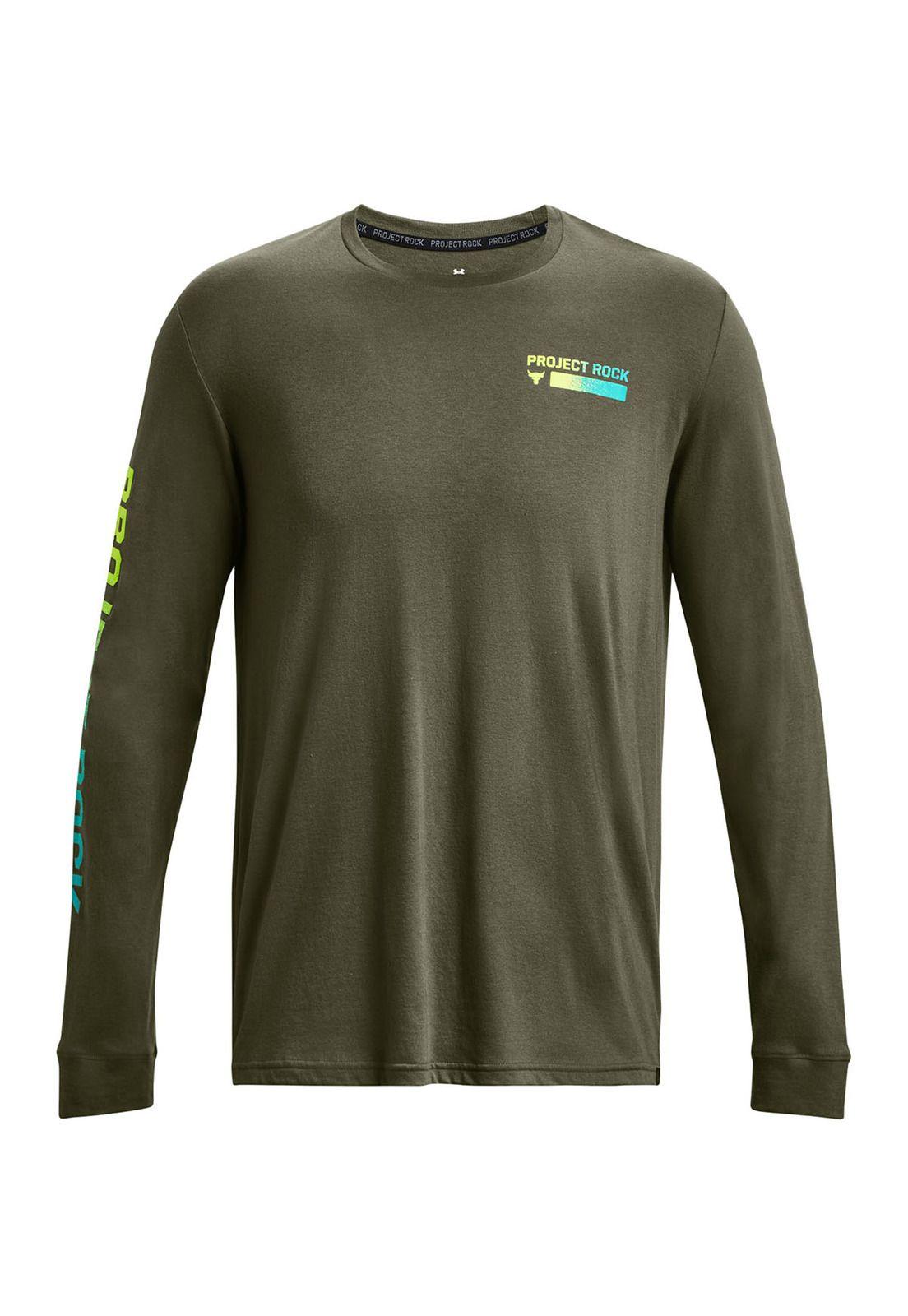 Polera manga larga Prjct Rock hombre Verde-0