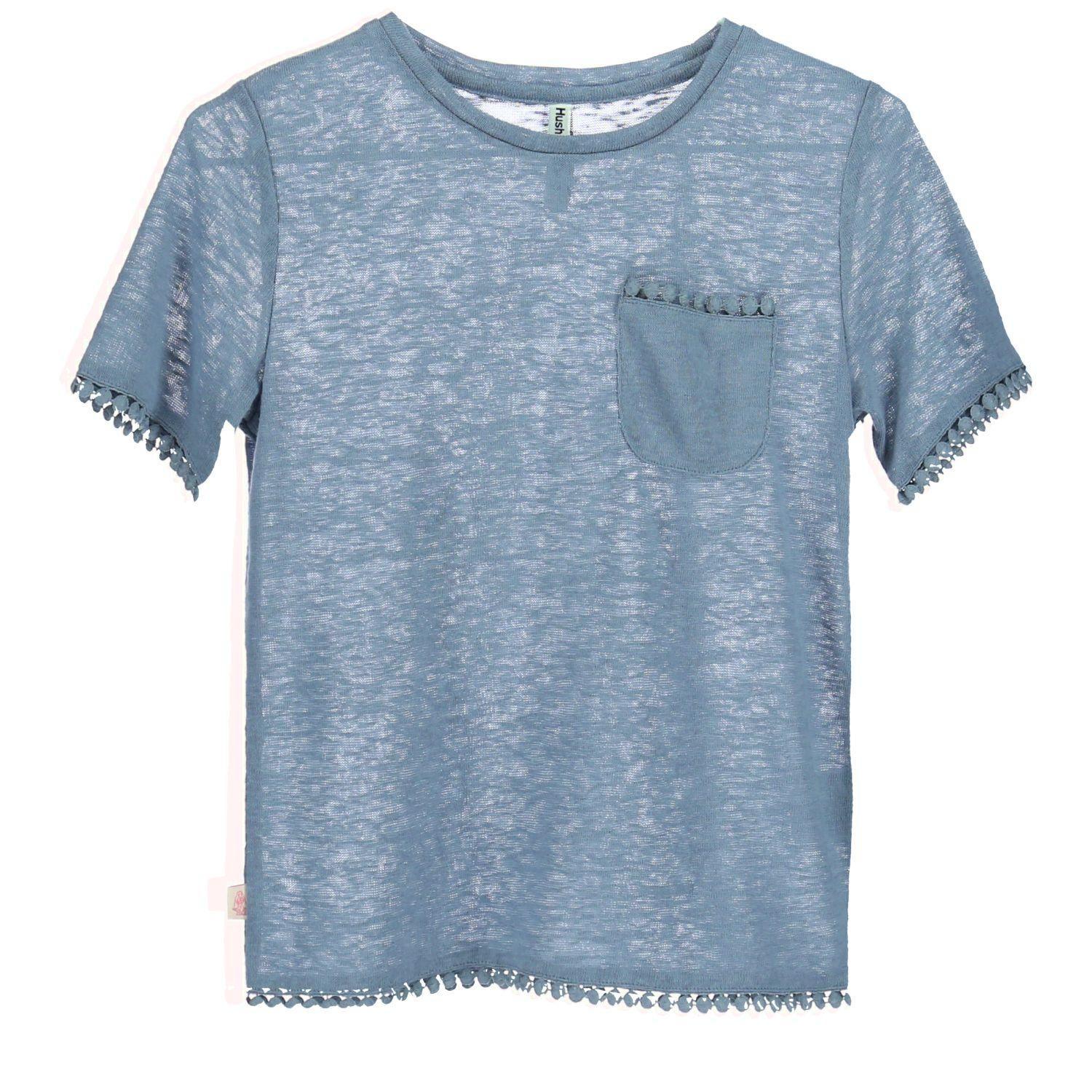 Polera Lino Frutilla Celeste-0