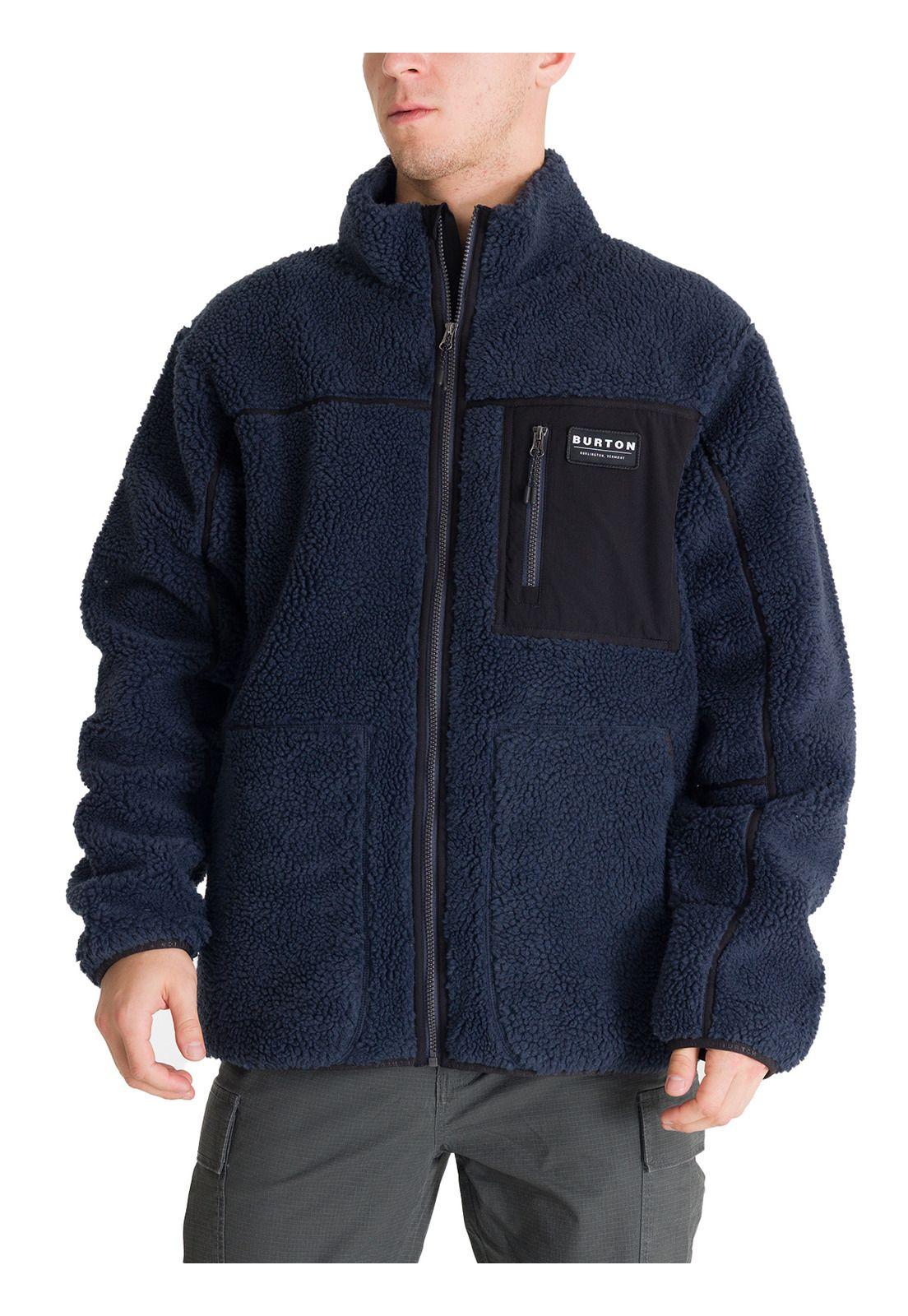 Polar Hombre Sherpa Bonded Azul-0