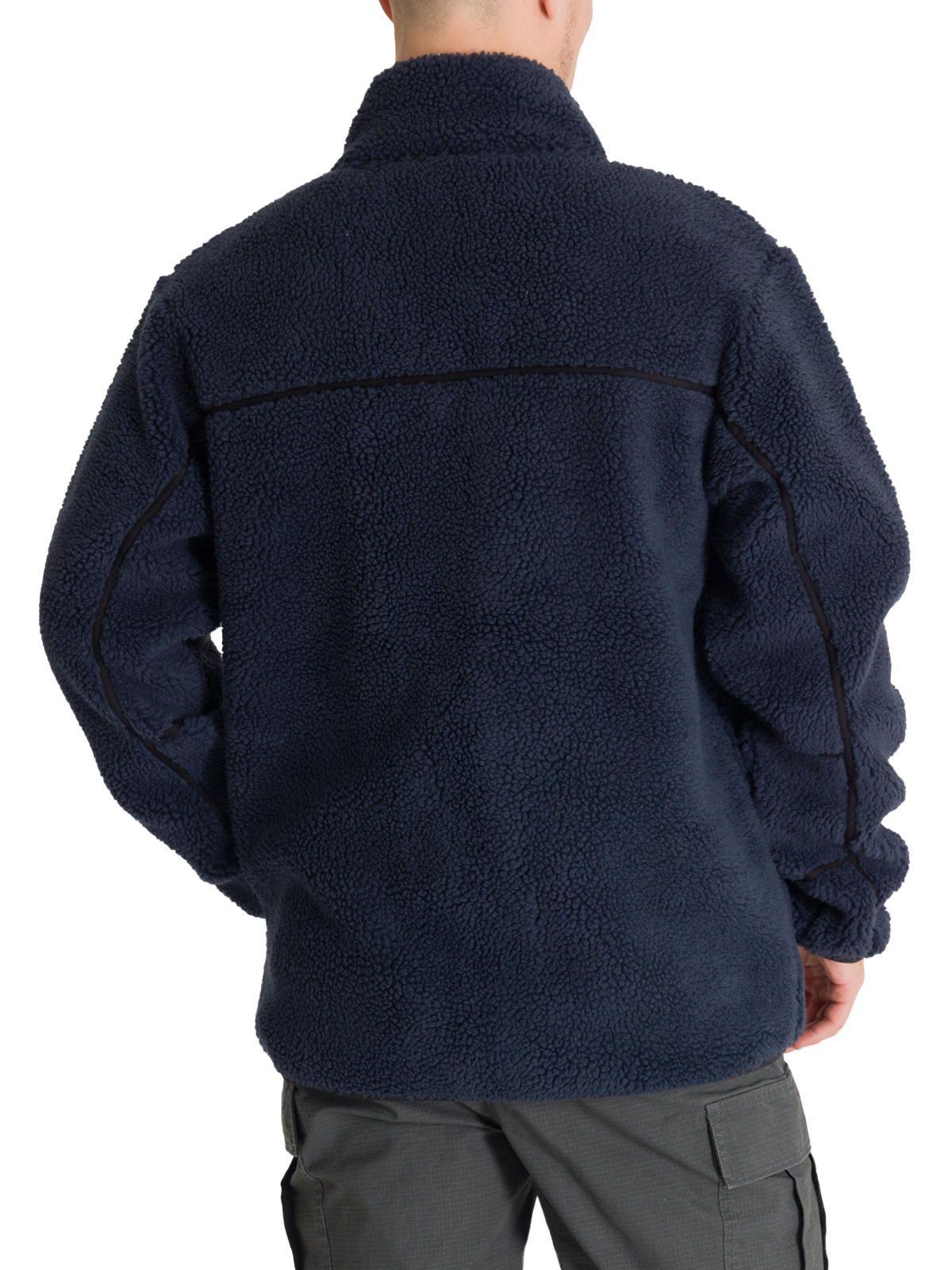 Polar Hombre Sherpa Bonded Azul-3