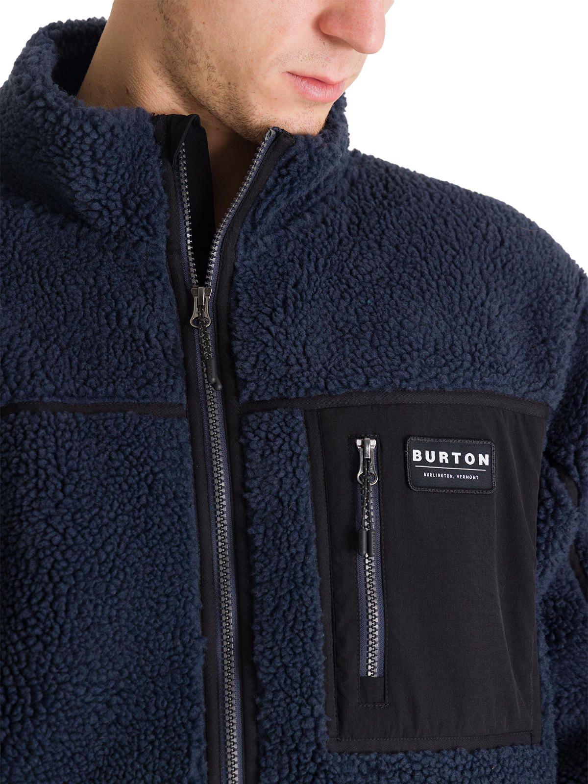 Polar Hombre Sherpa Bonded Azul-4