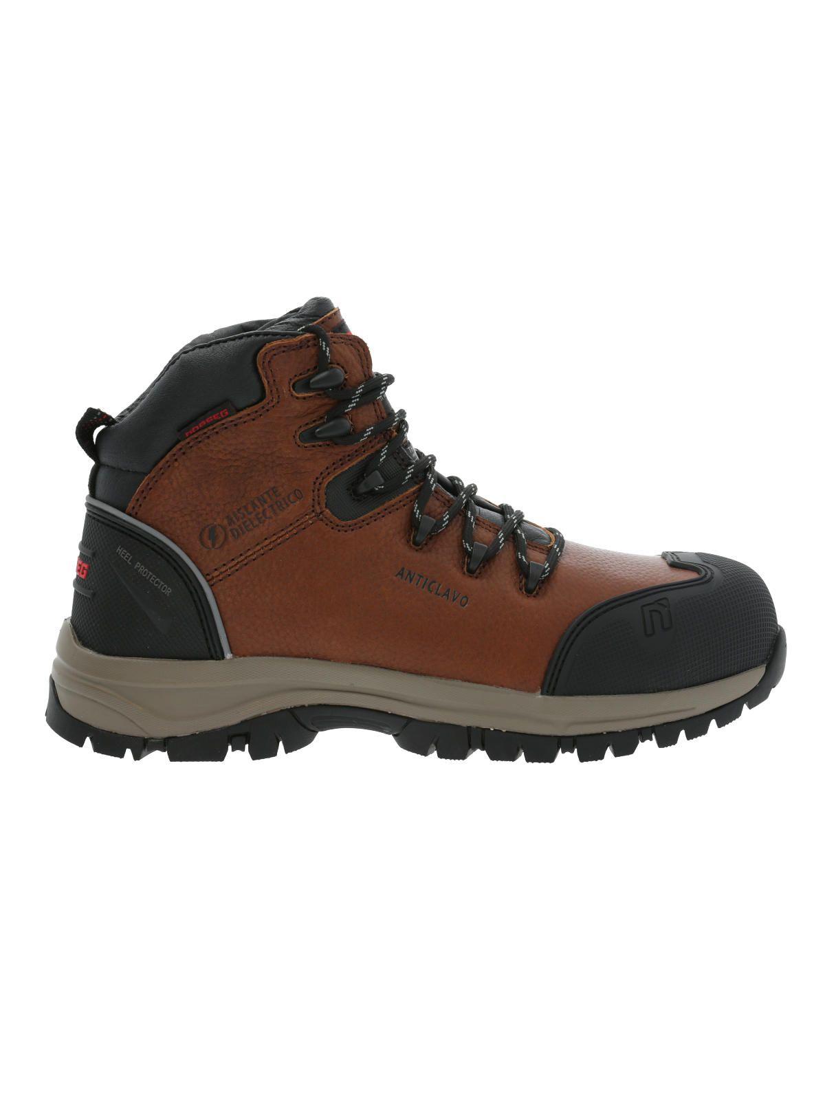Zapato de Seguridad Patagon CT Café Hombre-6