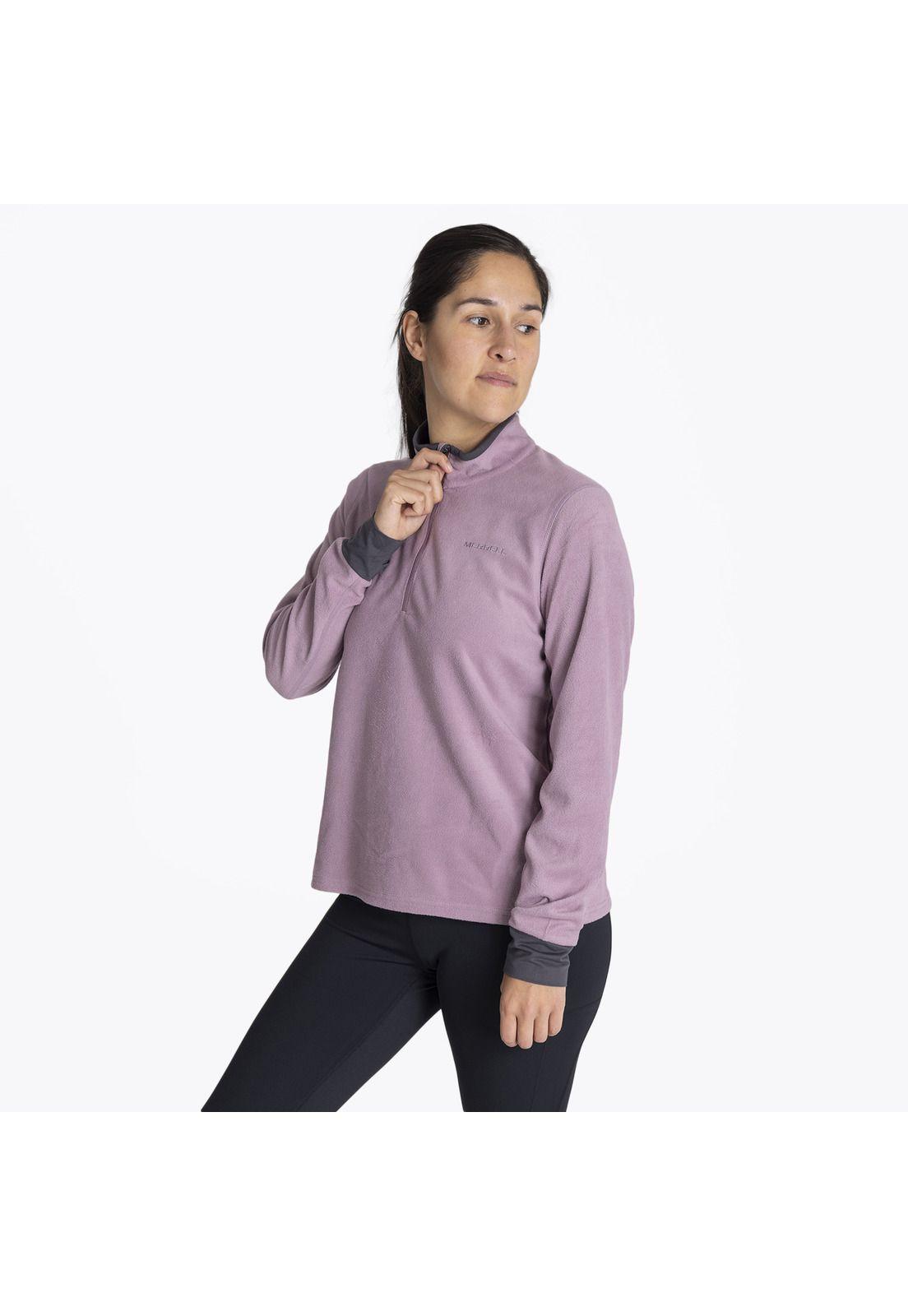 Polar Mujer Flux 1/4 Zip Rosa-1