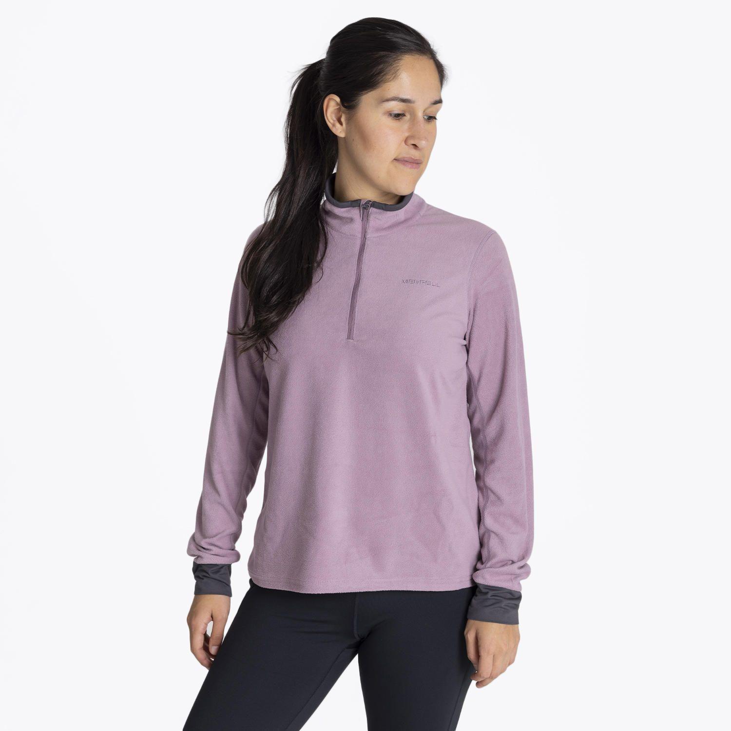 Polar Mujer Flux 1/4 Zip Rosa-0