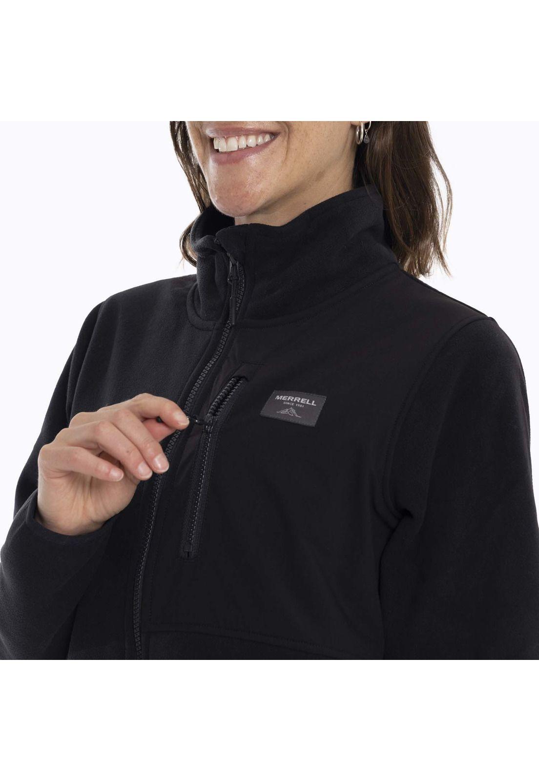 Polar Mujer Noatak Microfleece Negro Merrell-4