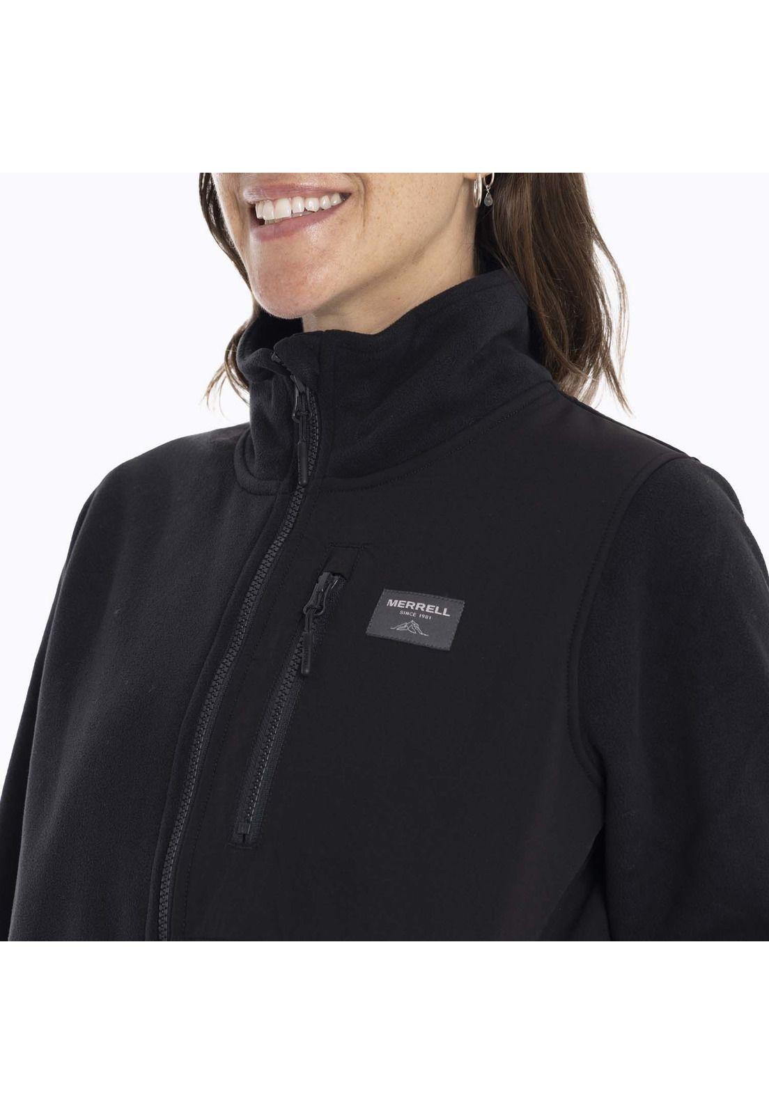 Polar Mujer Noatak Microfleece Negro Merrell-5